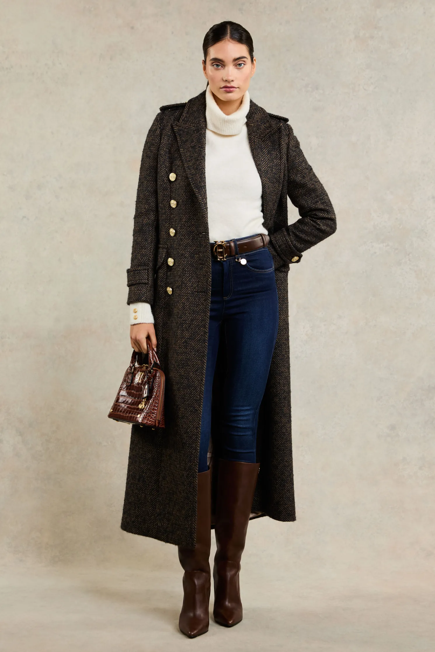 5 Pocket Jodhpur Jean (Dark Indigo)