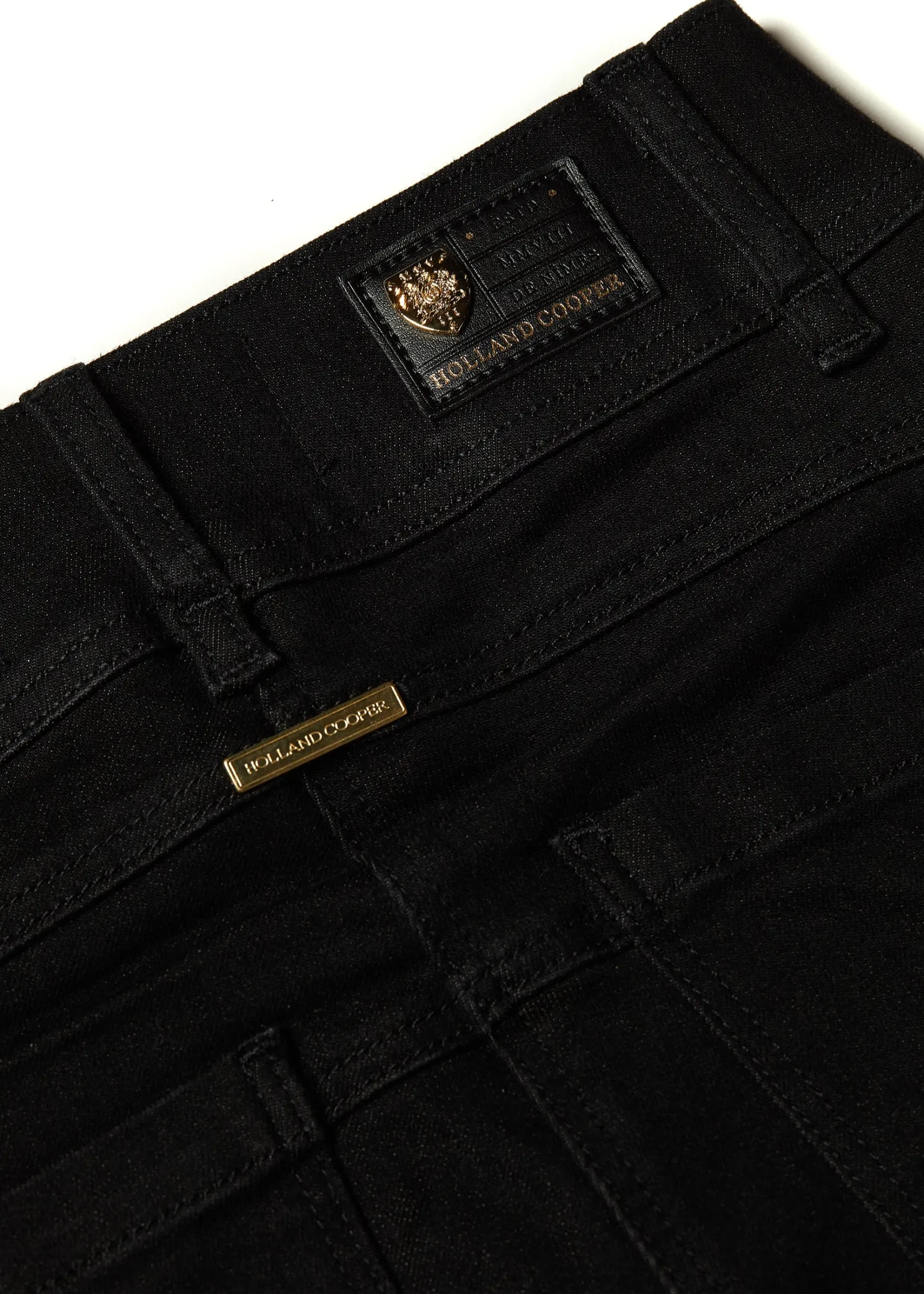 5 Pocket Jodhpur Jean (Black)