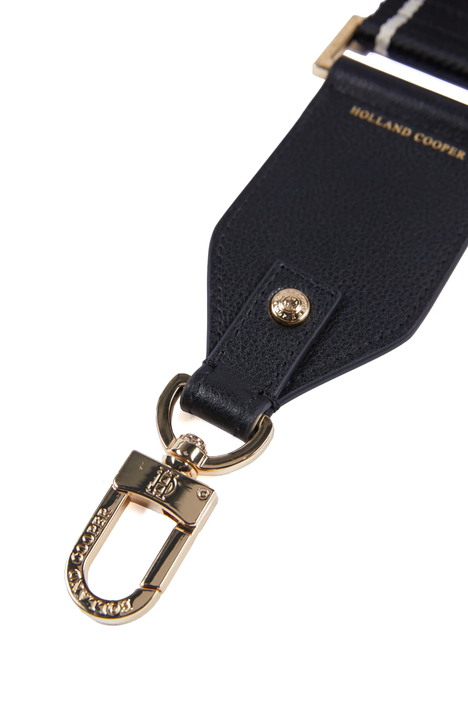 Abbot Bag Strap (Ecru Houndstooth)