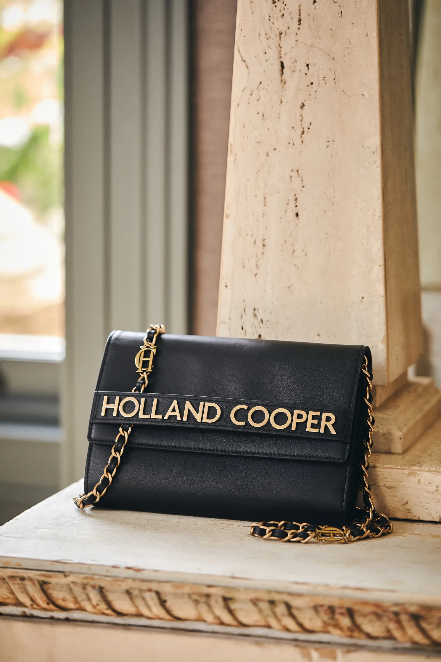 Abbot Clutch Bag (Black)