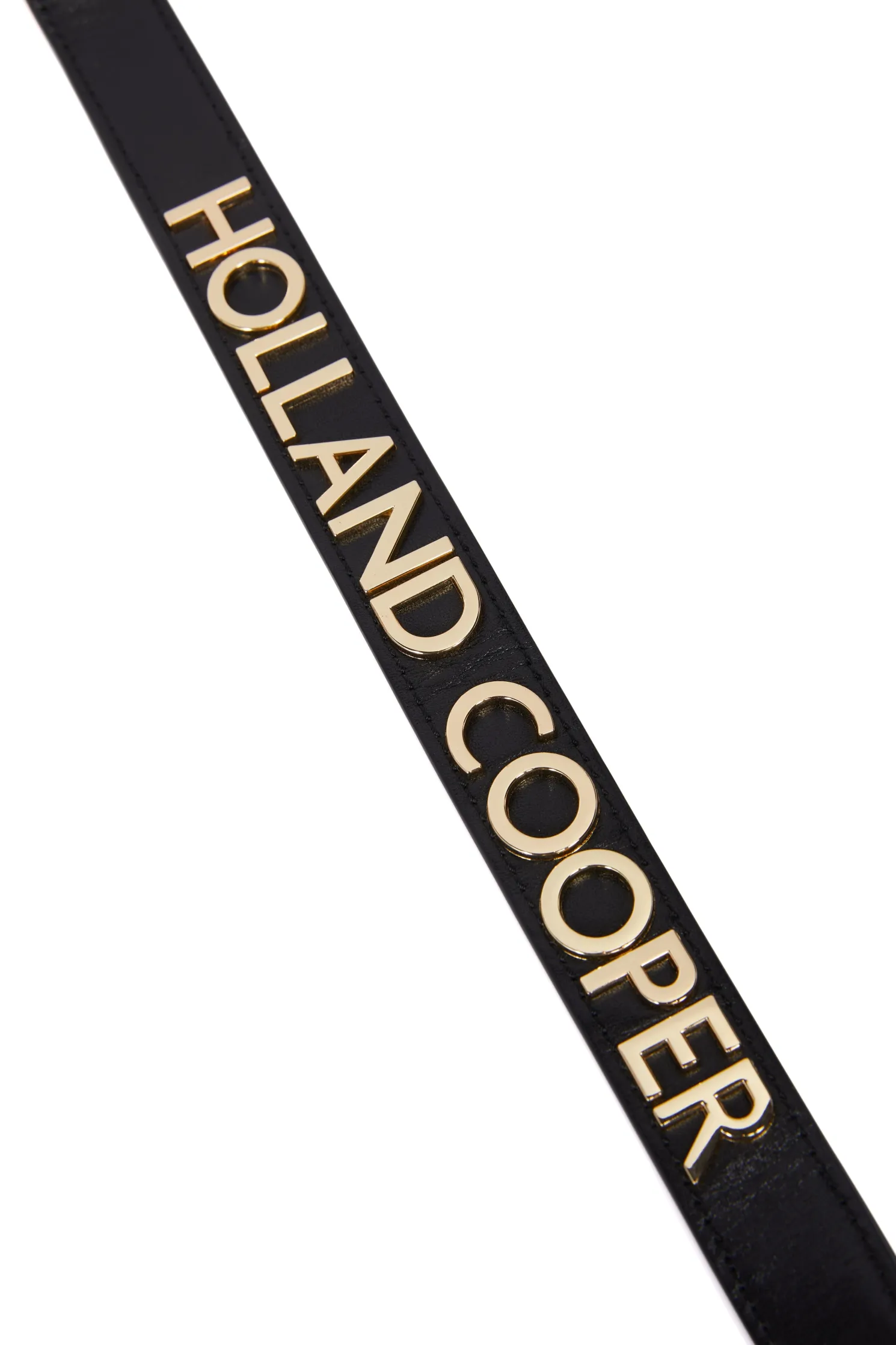 Abbot Leather Belt (Black Gold)