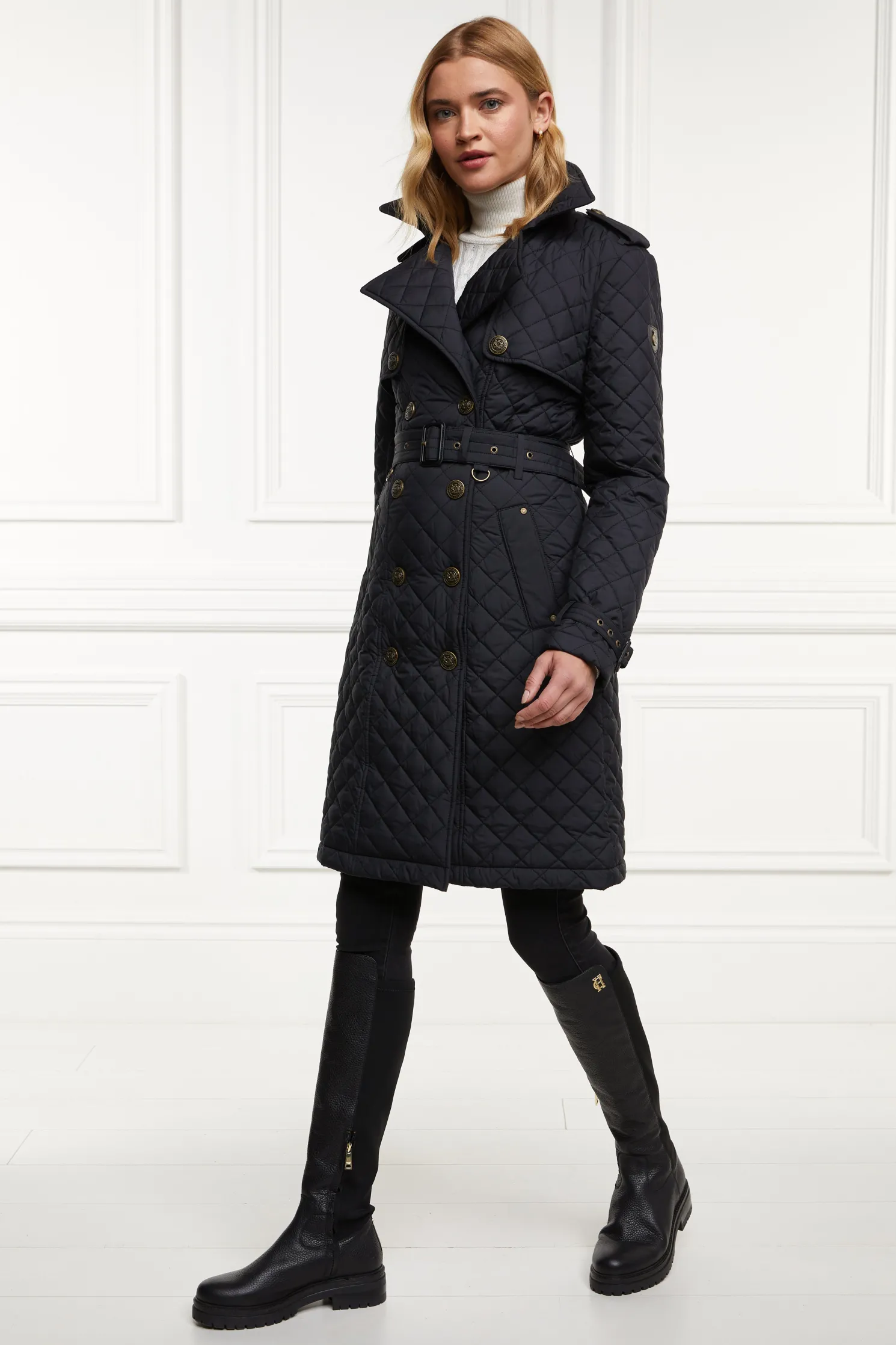 Albany Chunky Boot (Black)