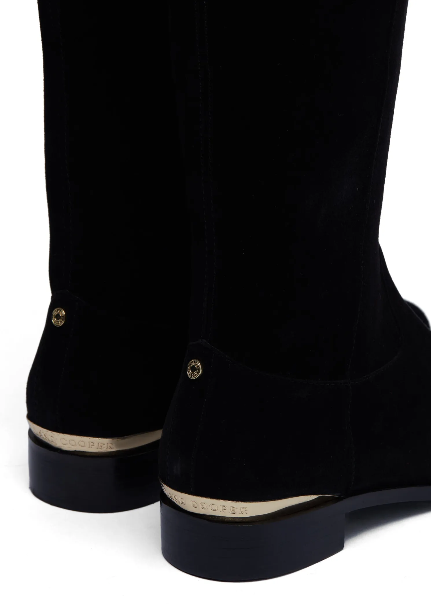 Albany Knee Boot (Black Suede)