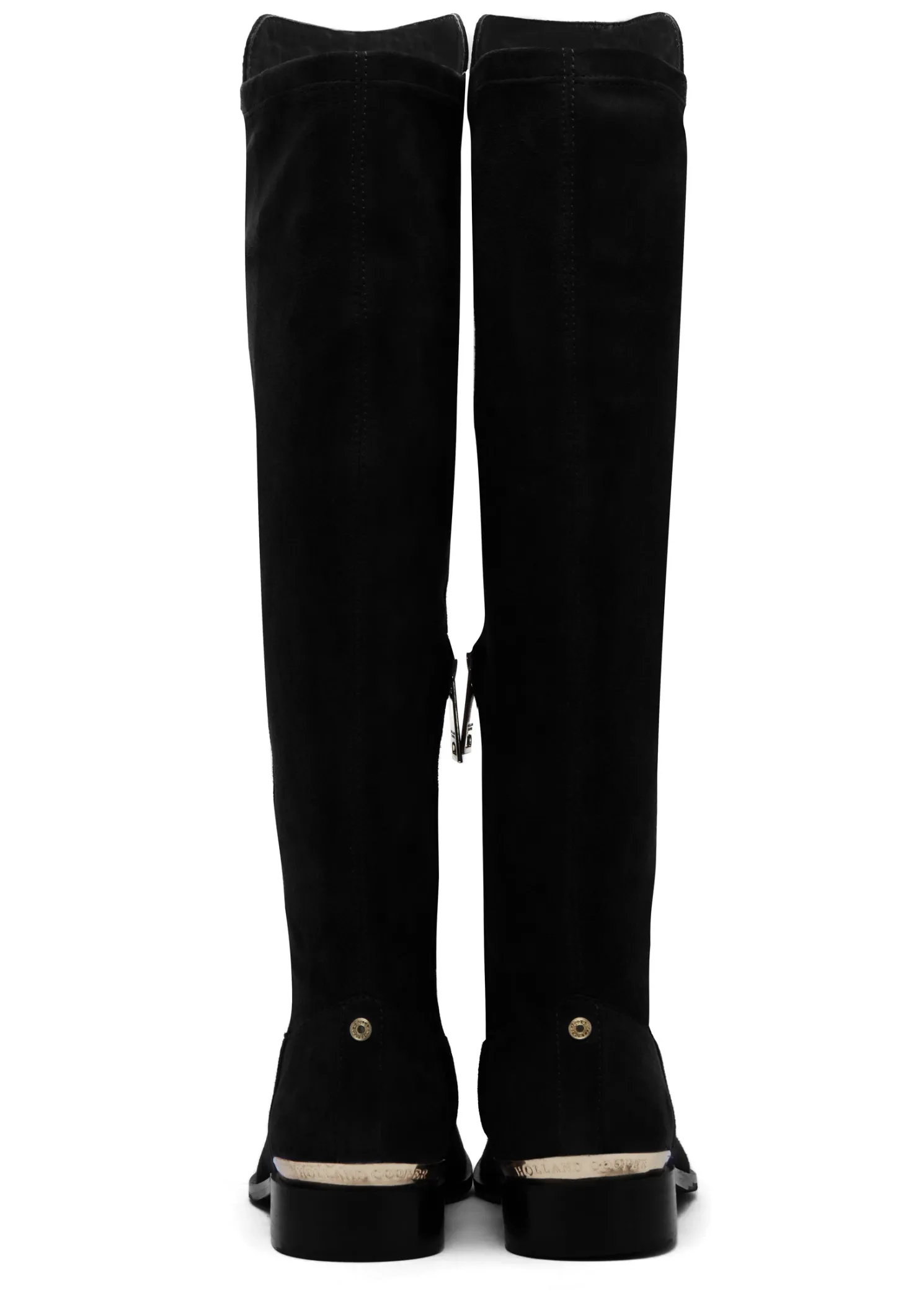 Albany Knee Boot (Black Suede)