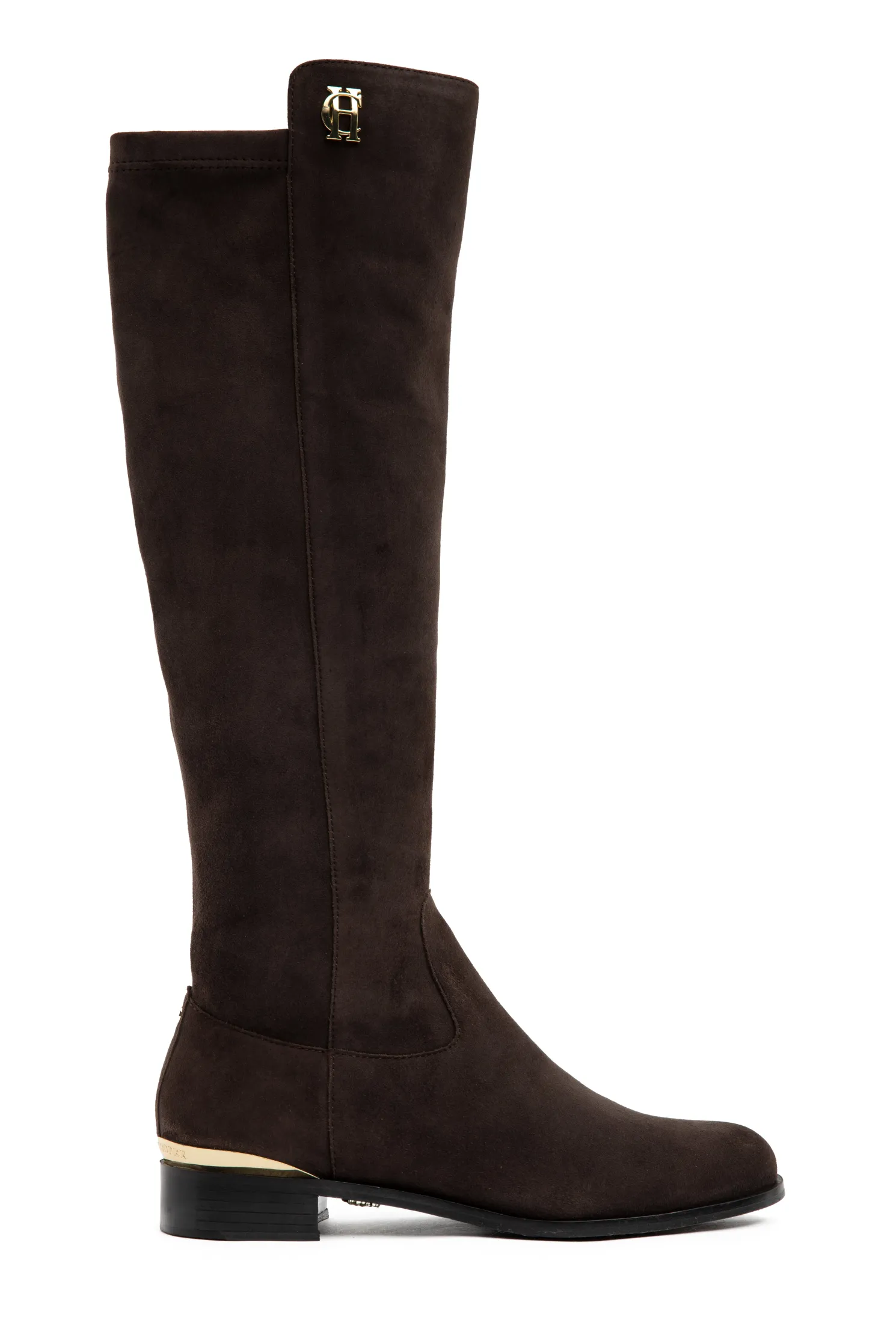 Albany Knee Boot (Chocolate Suede)