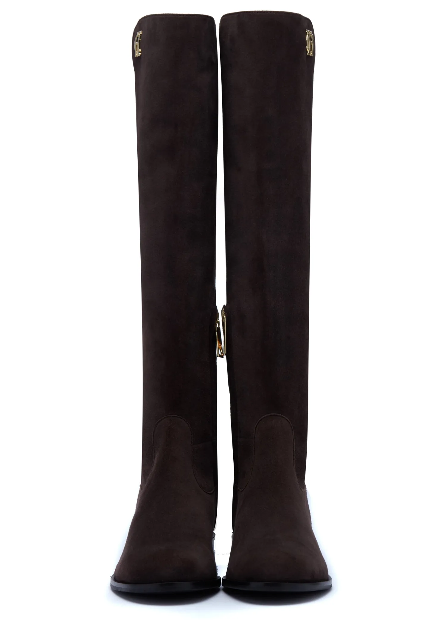 Albany Knee Boot (Chocolate Suede)