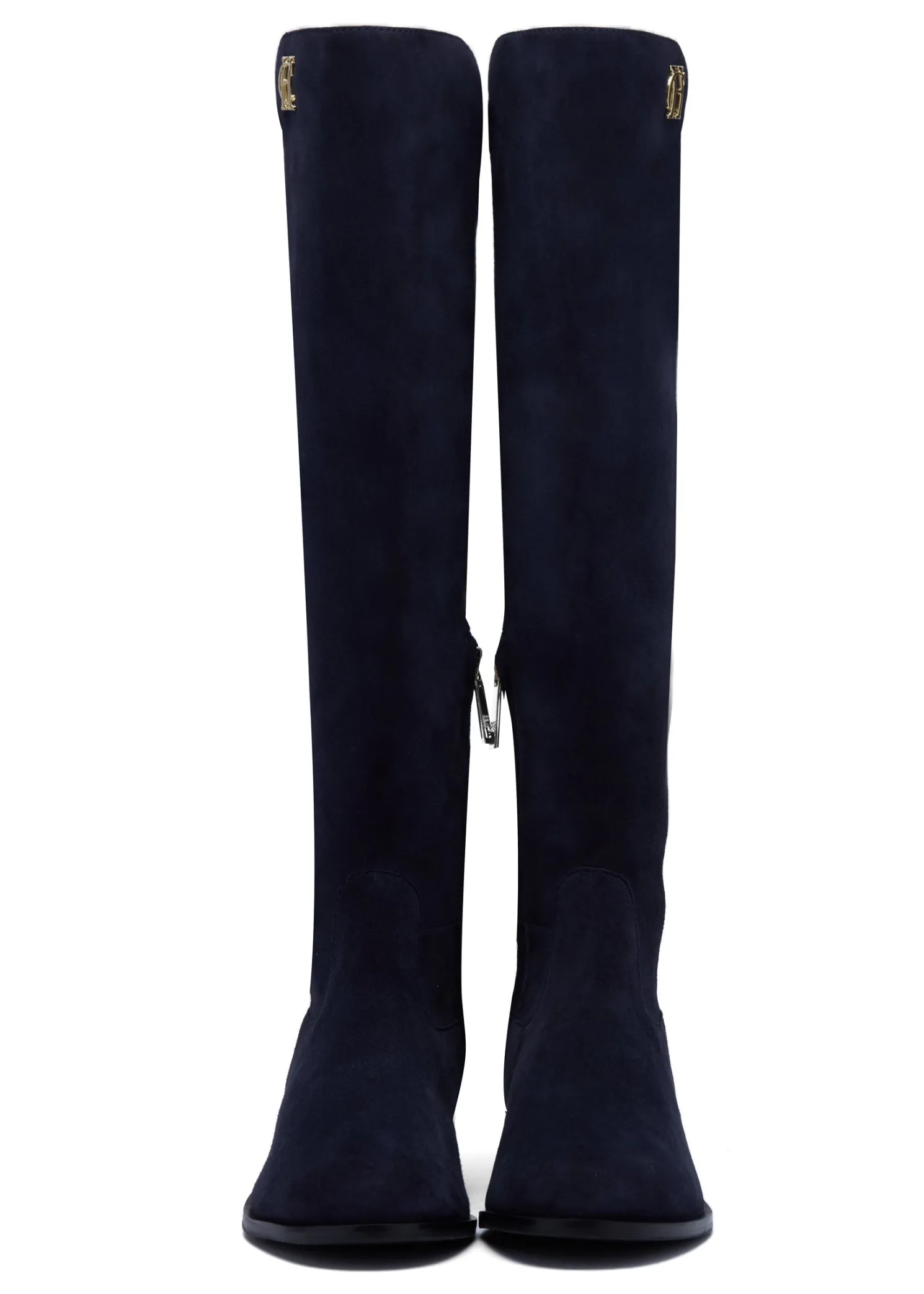Albany Knee Boot (Ink Navy Suede)