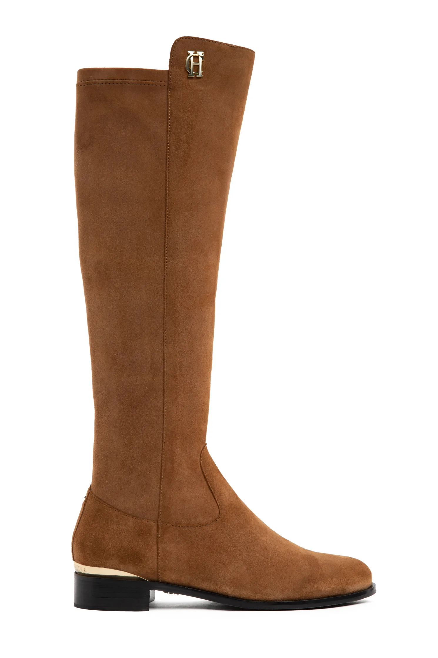 Albany Knee Boot (Tan Suede)