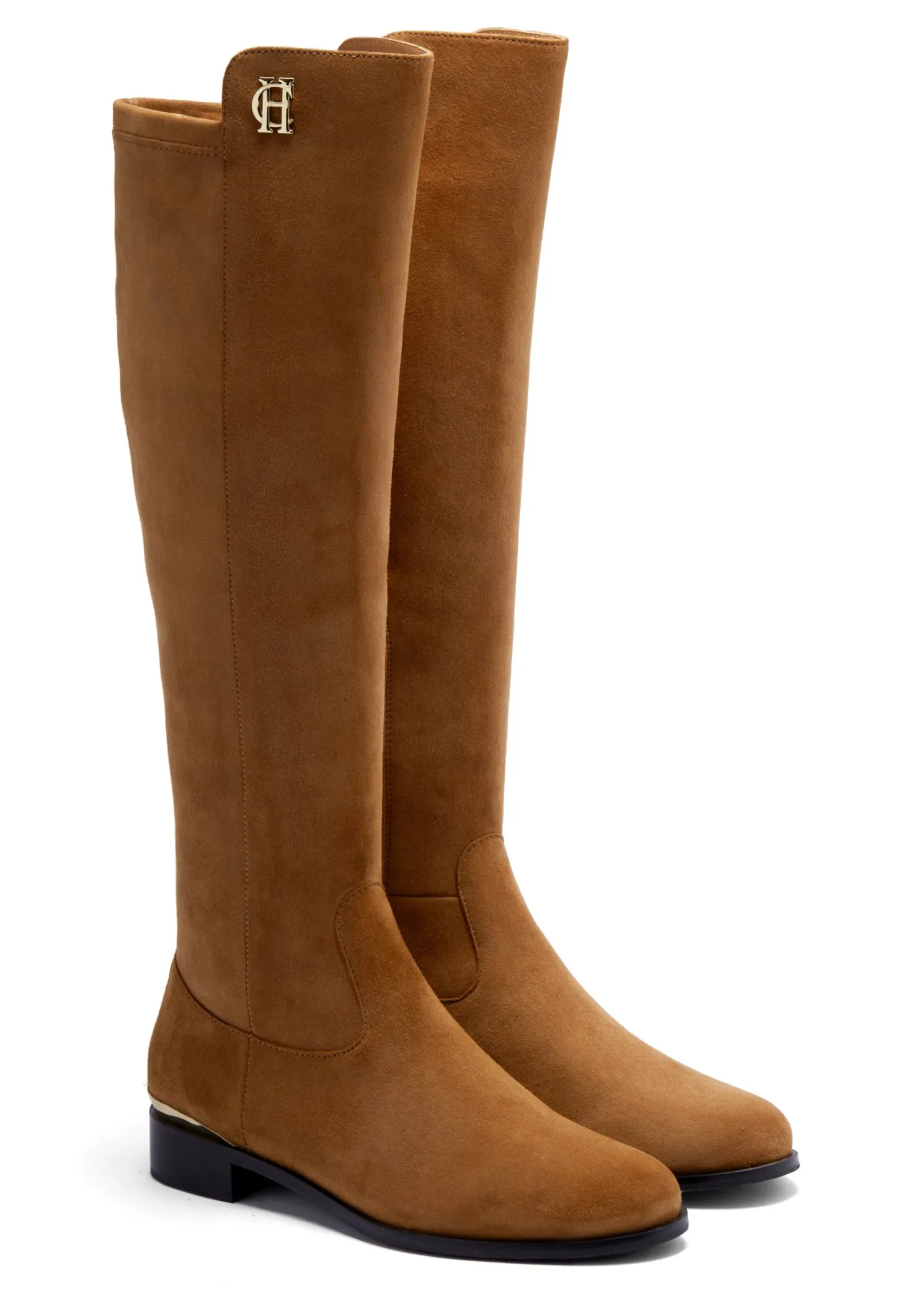 Albany Knee Boot (Tan Suede)