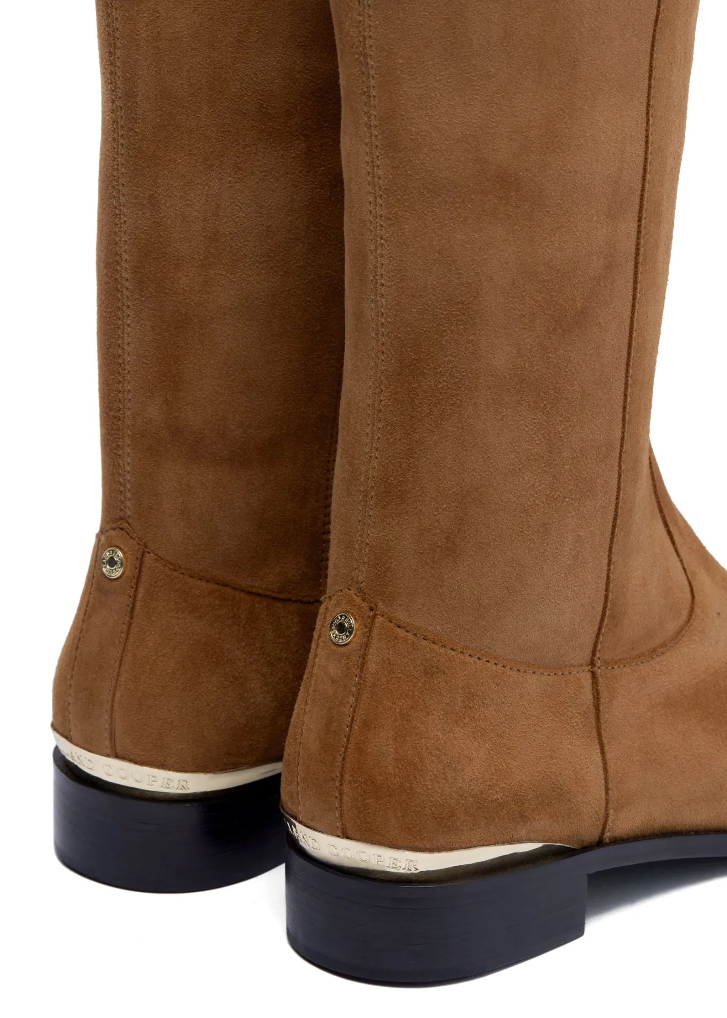 Albany Knee Boot (Tan Suede)