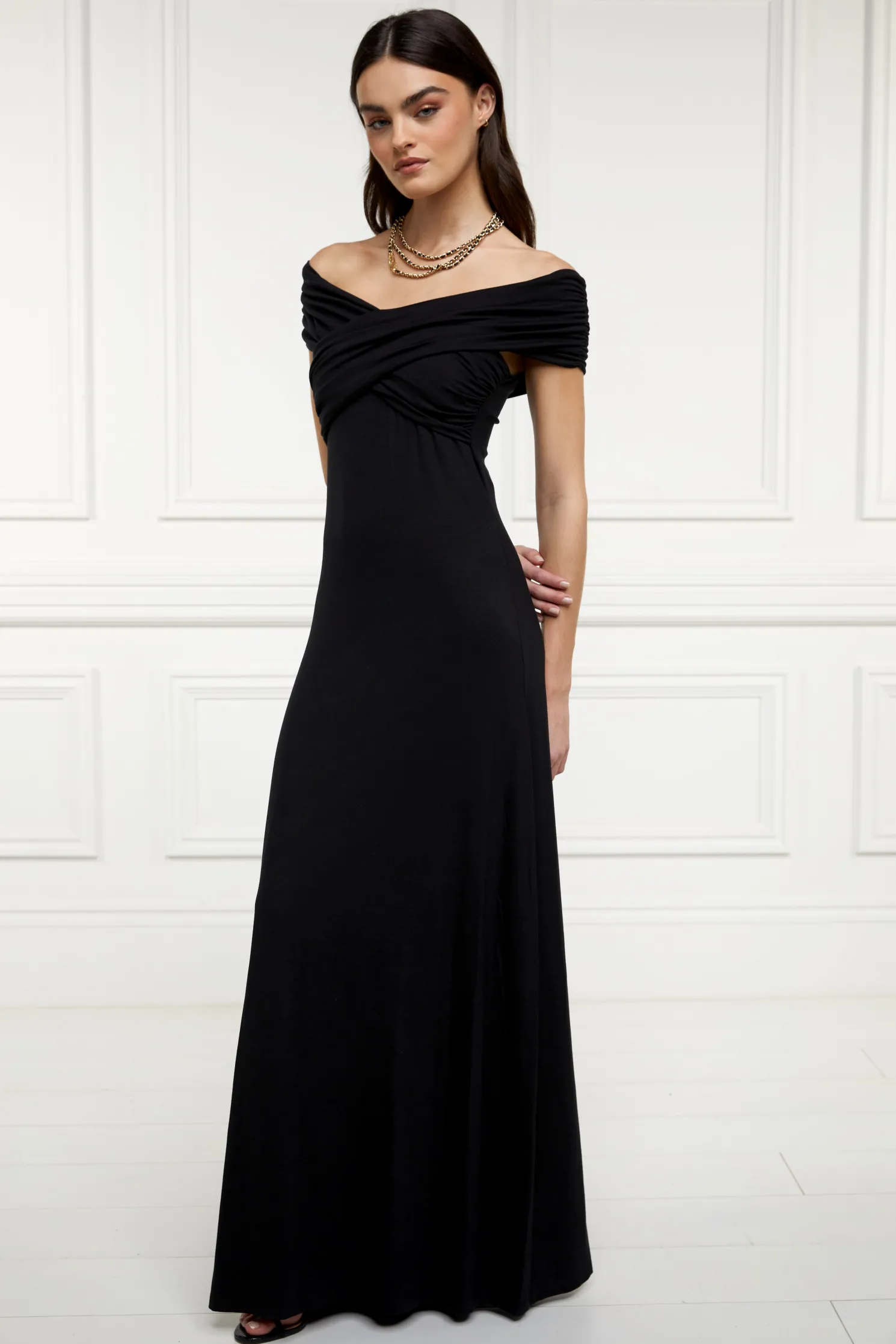 Alexandra Maxi Dress (Black)