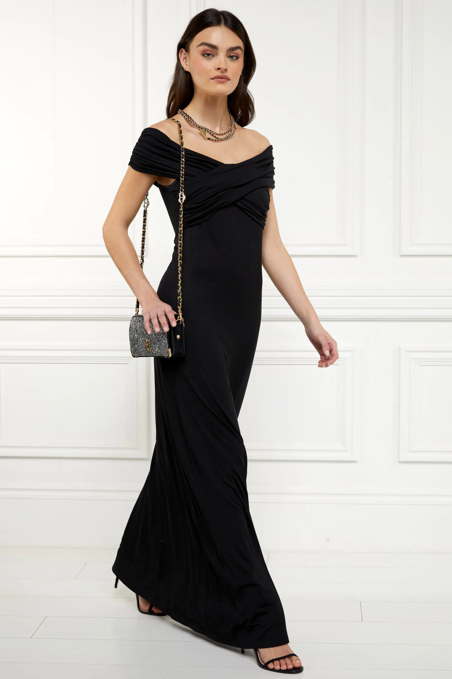 Alexandra Maxi Dress (Black)