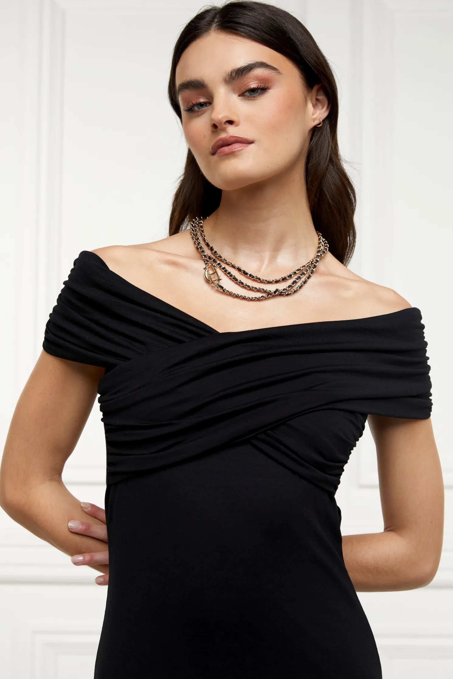 Alexandra Maxi Dress (Black)