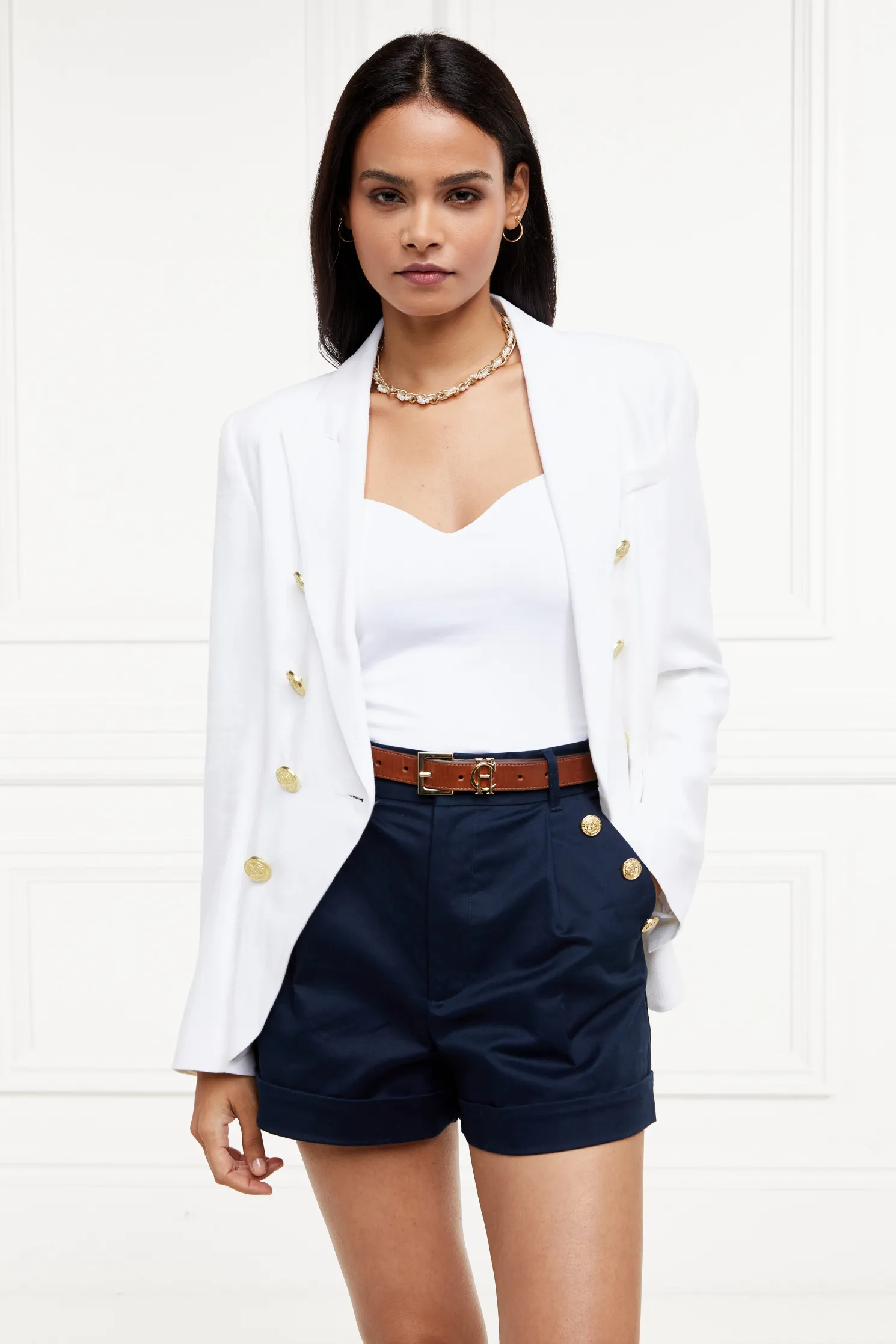 Amoria Tailored Short (Ink Navy)