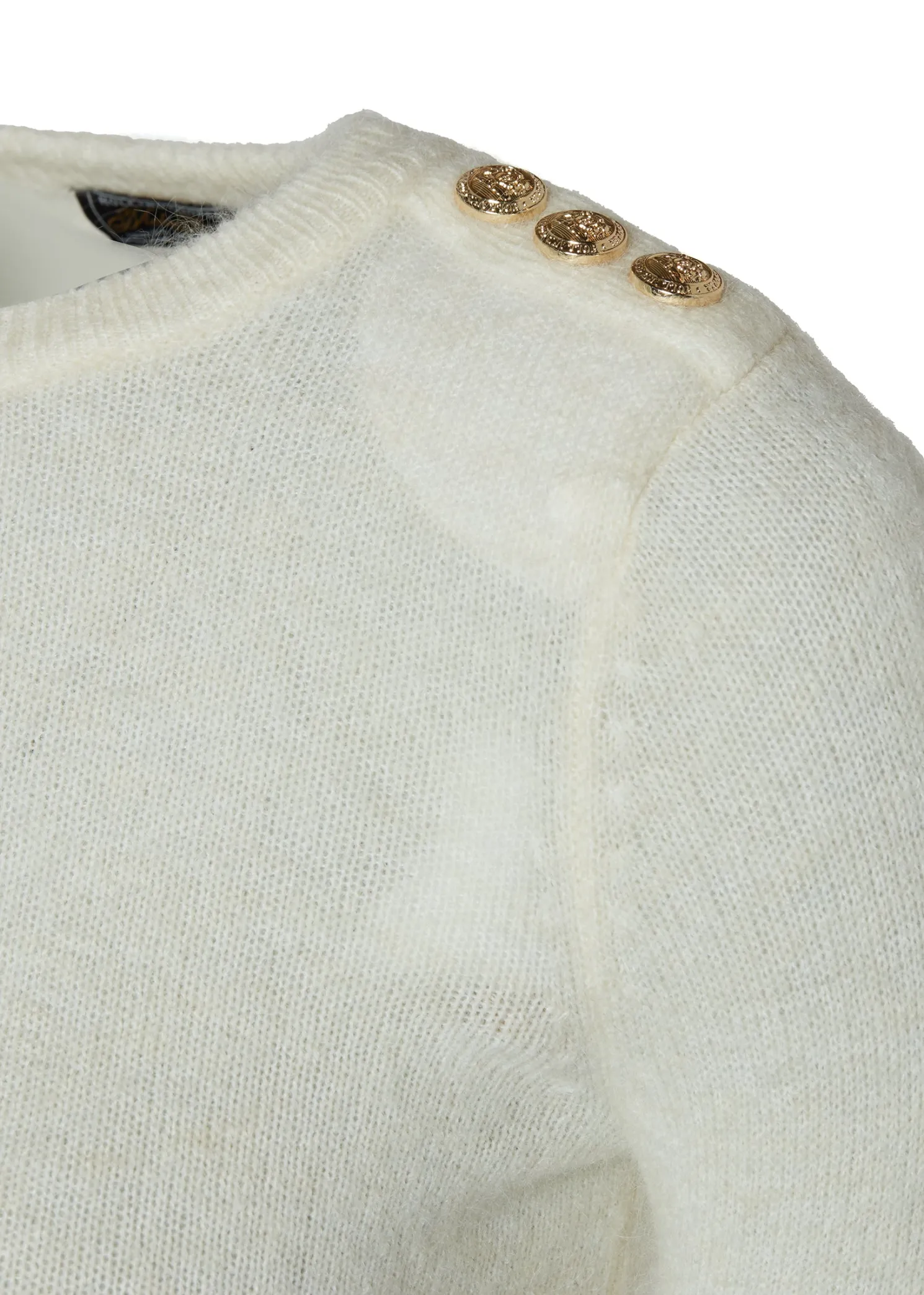 Amy Crew Neck Knit (Natural)