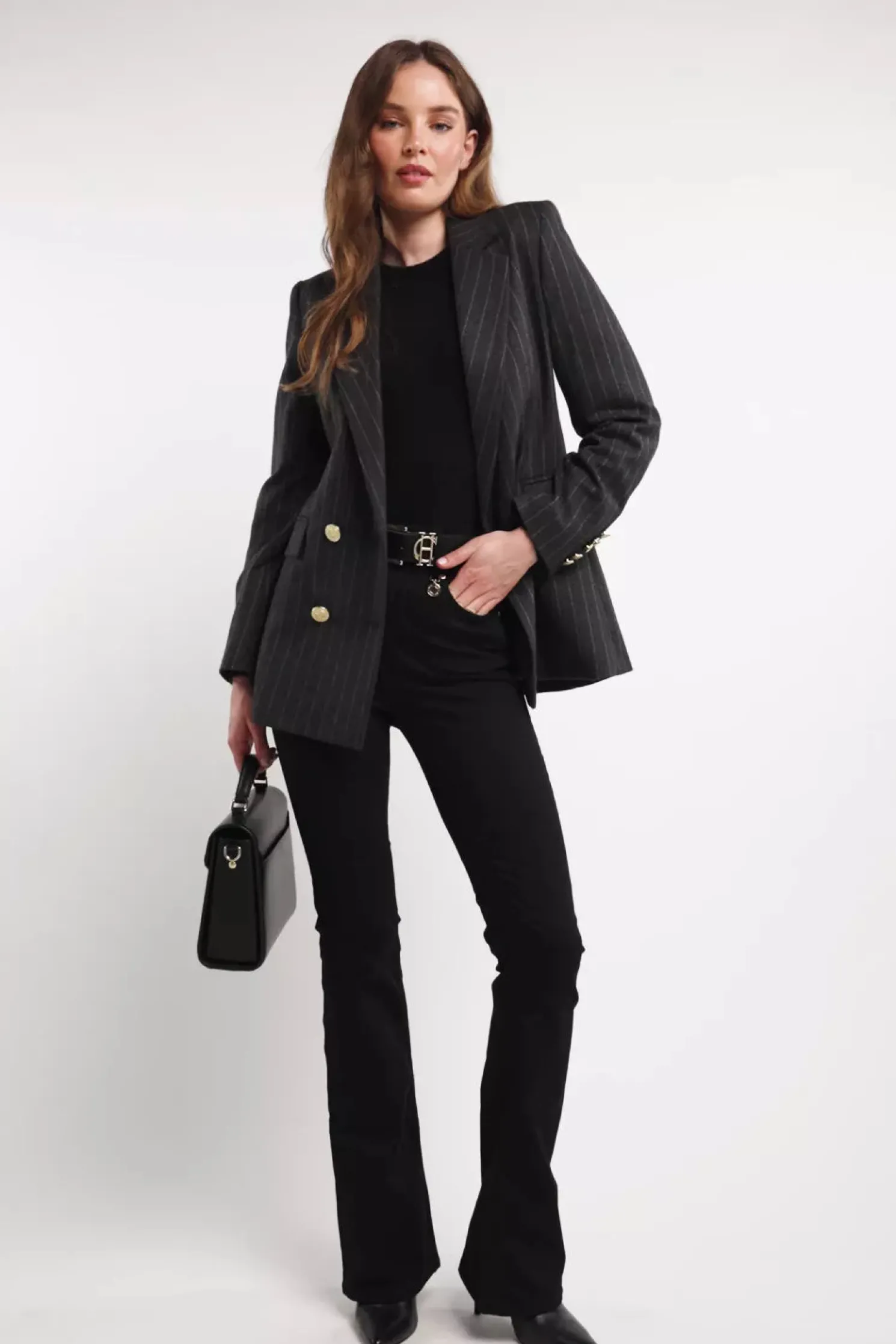 Amy Crew Neck Knit (Black)