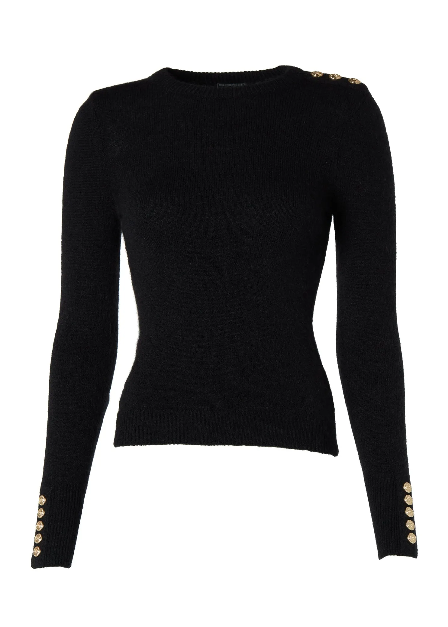 Amy Crew Neck Knit (Black)