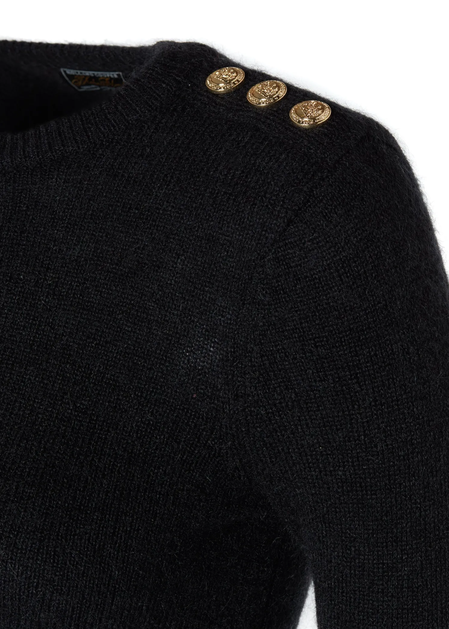 Amy Crew Neck Knit (Black)