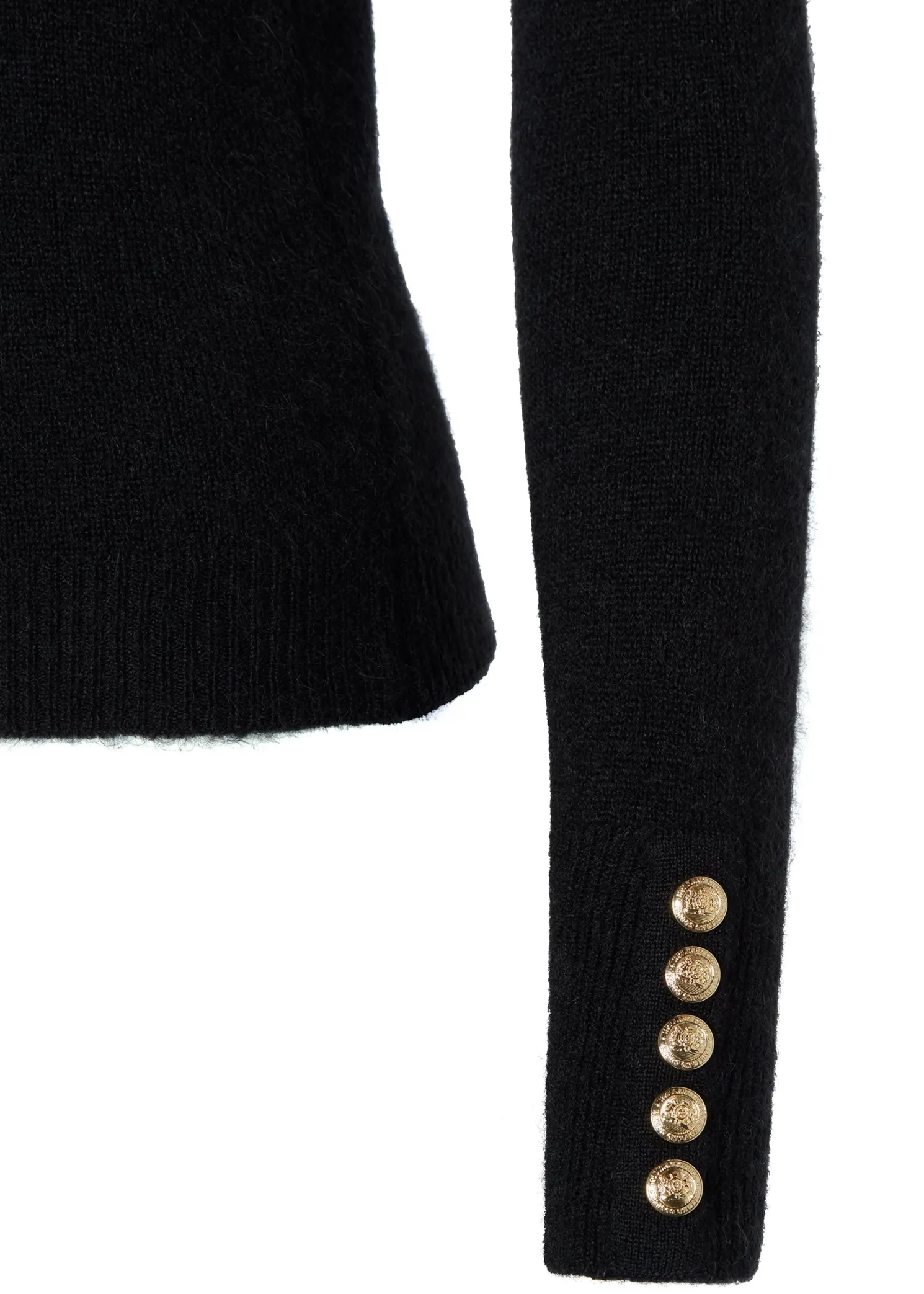 Amy Crew Neck Knit (Black)