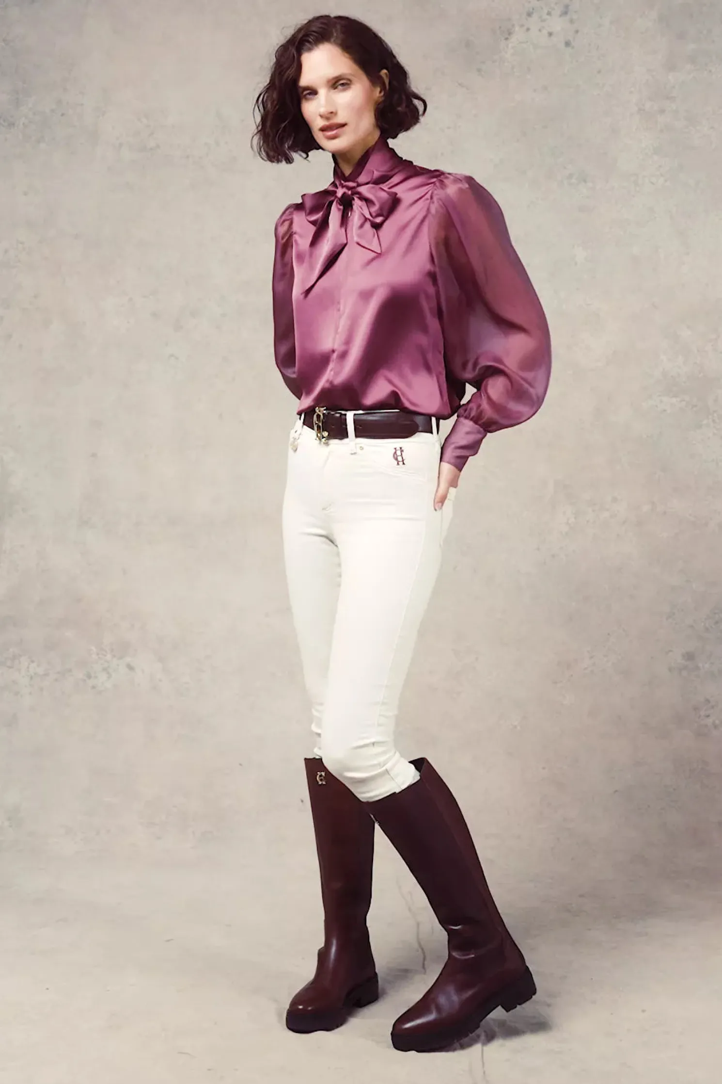 Ariella Blouse (Berry)