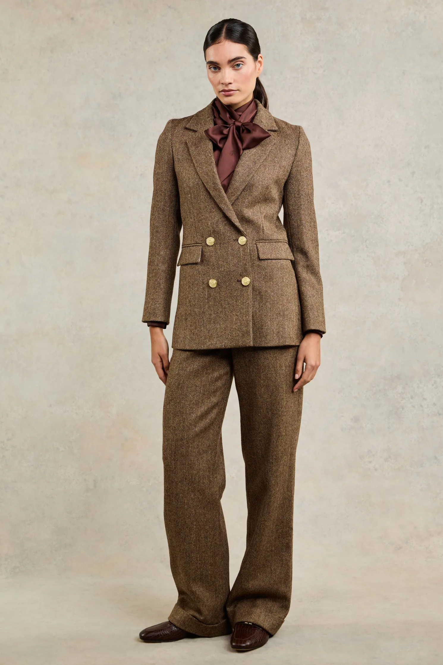 Ariella Blouse (Chocolate)