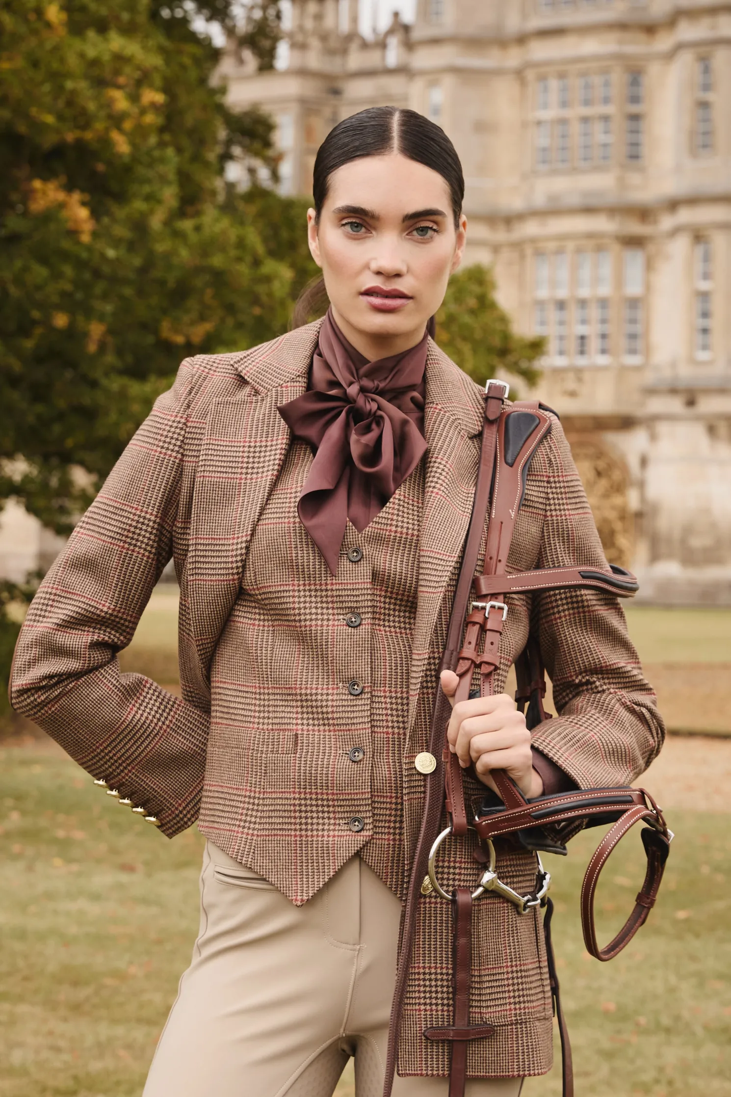 Ariella Blouse (Chocolate)