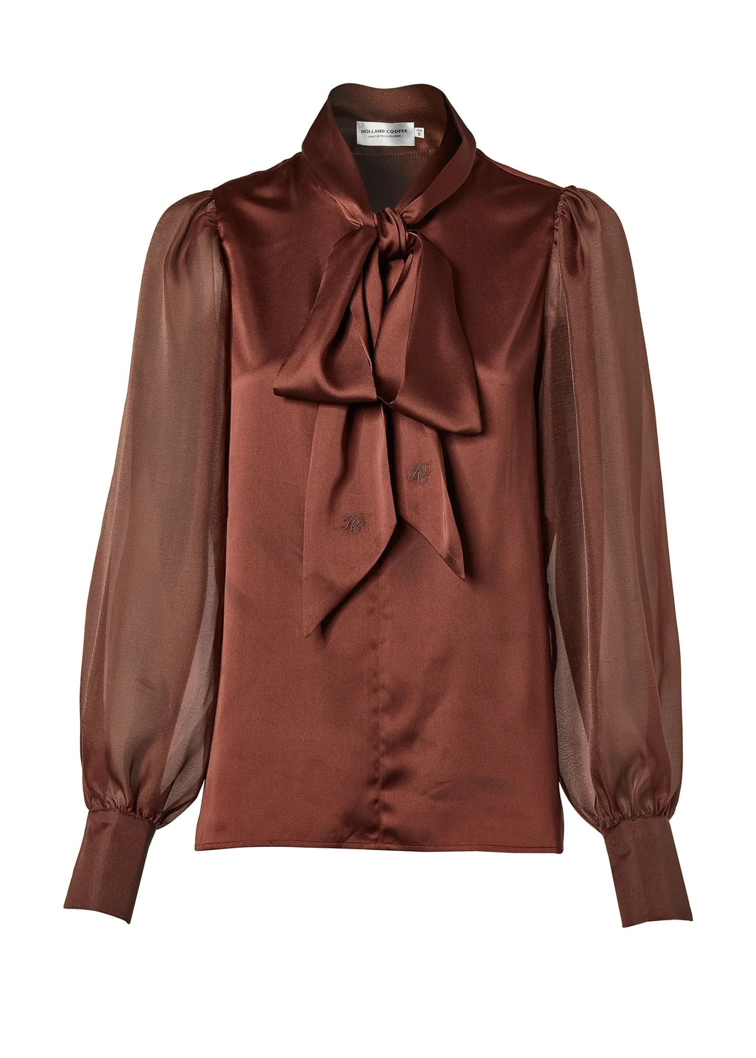 Ariella Blouse (Chocolate)