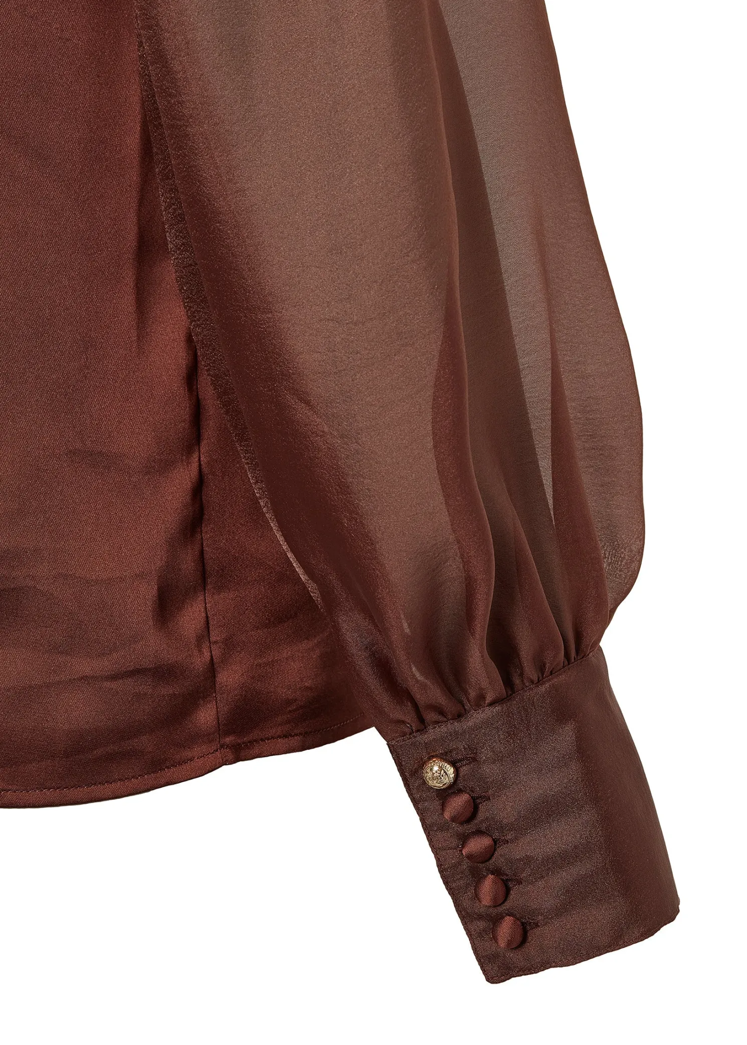 Ariella Blouse (Chocolate)