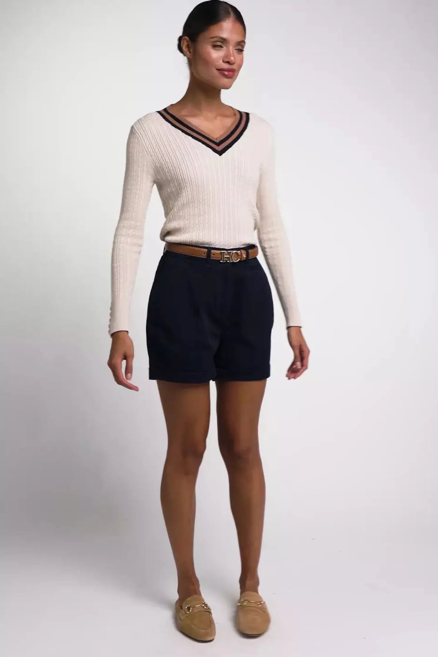 Arnesby Chino Short (Ink Navy)