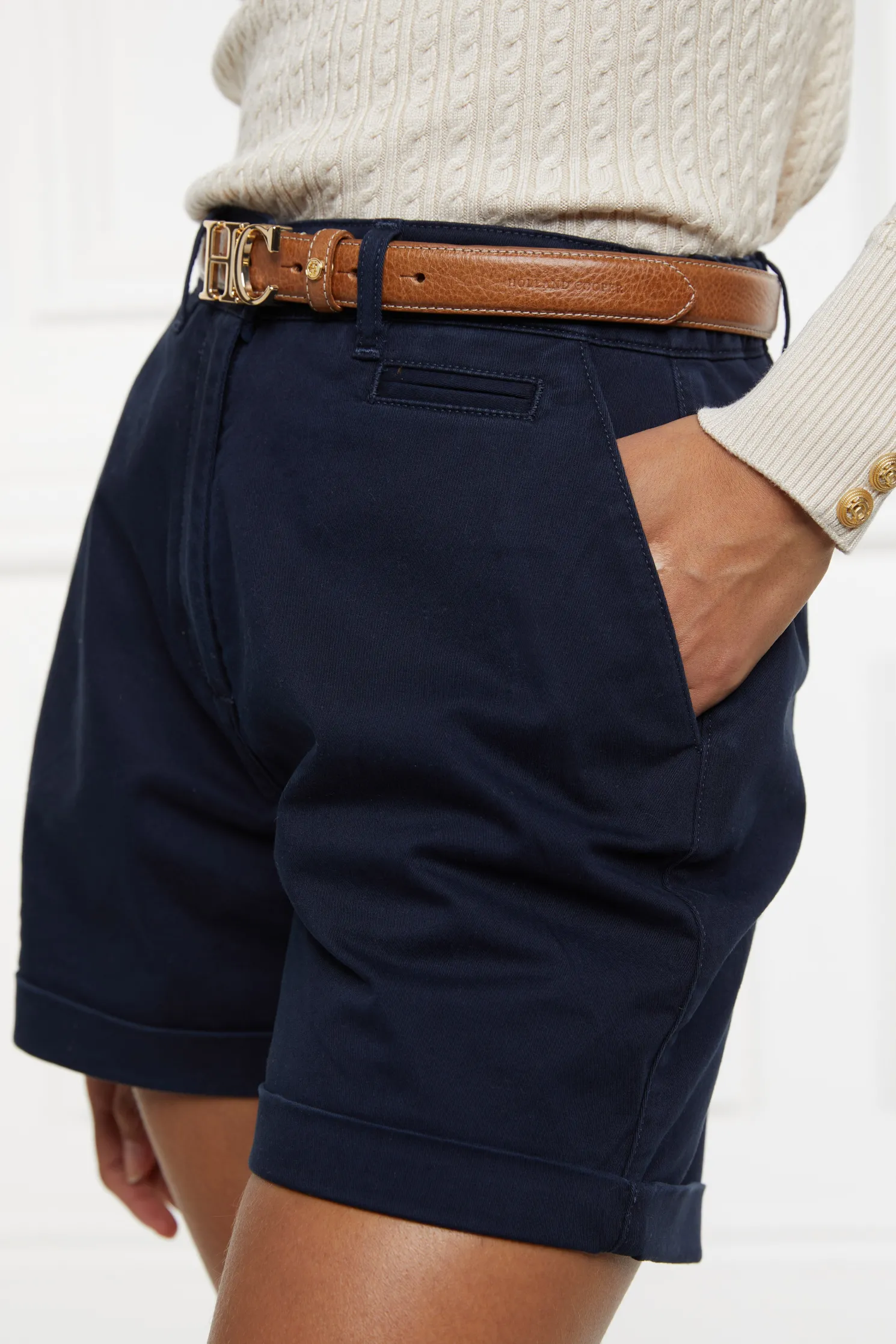 Arnesby Chino Short (Ink Navy)