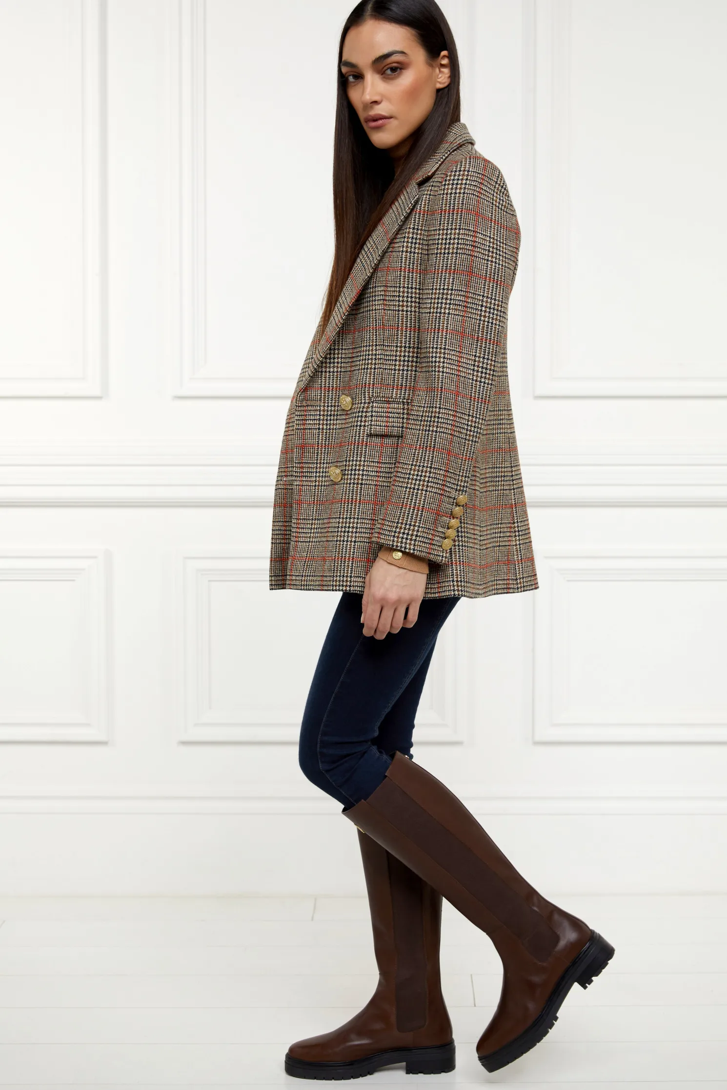 Astoria Knee Boot (Rich Chocolate)