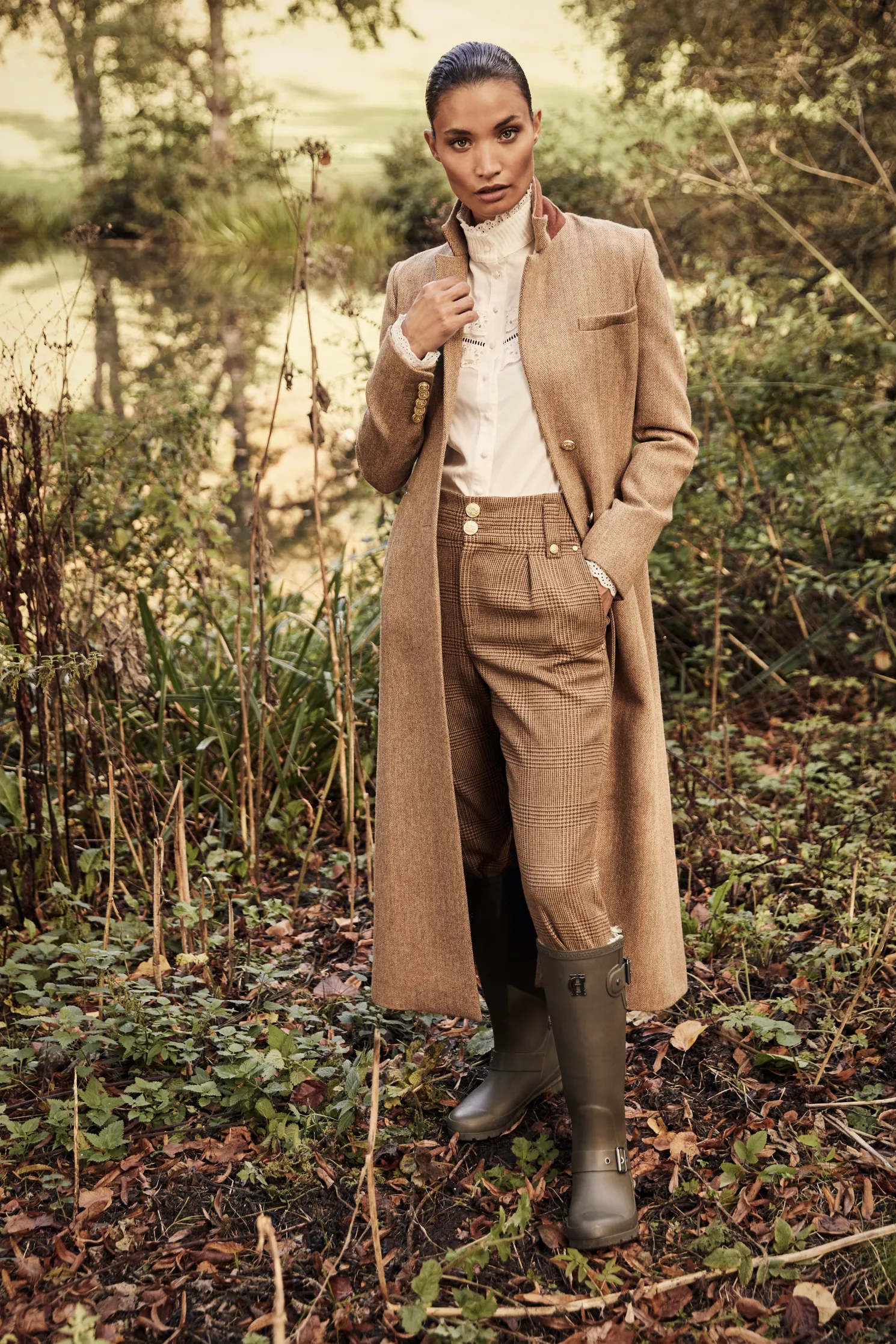 Audley Lace Blouse (White)