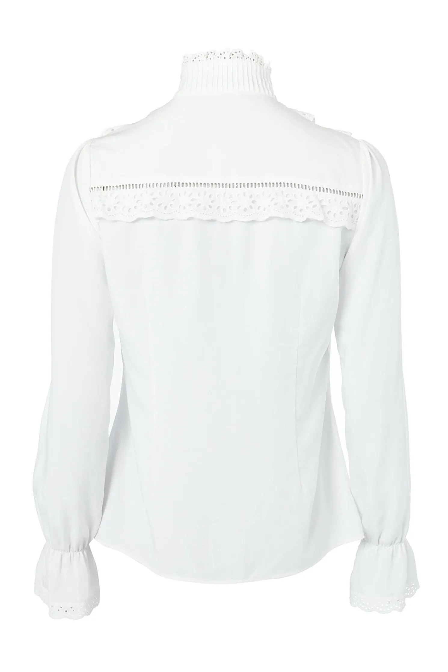 Audley Lace Blouse (White)