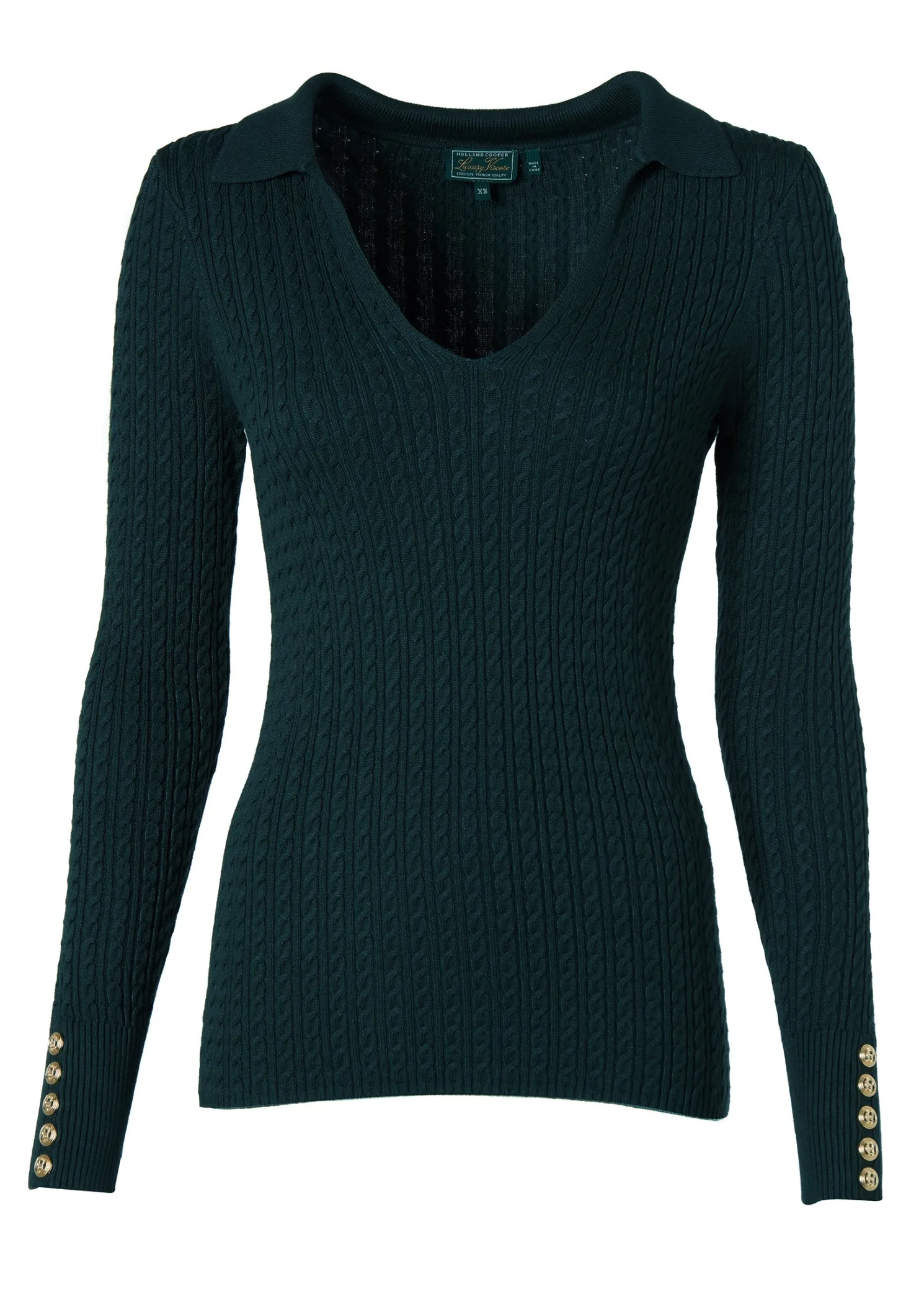 Ava Knit (Deep Emerald)