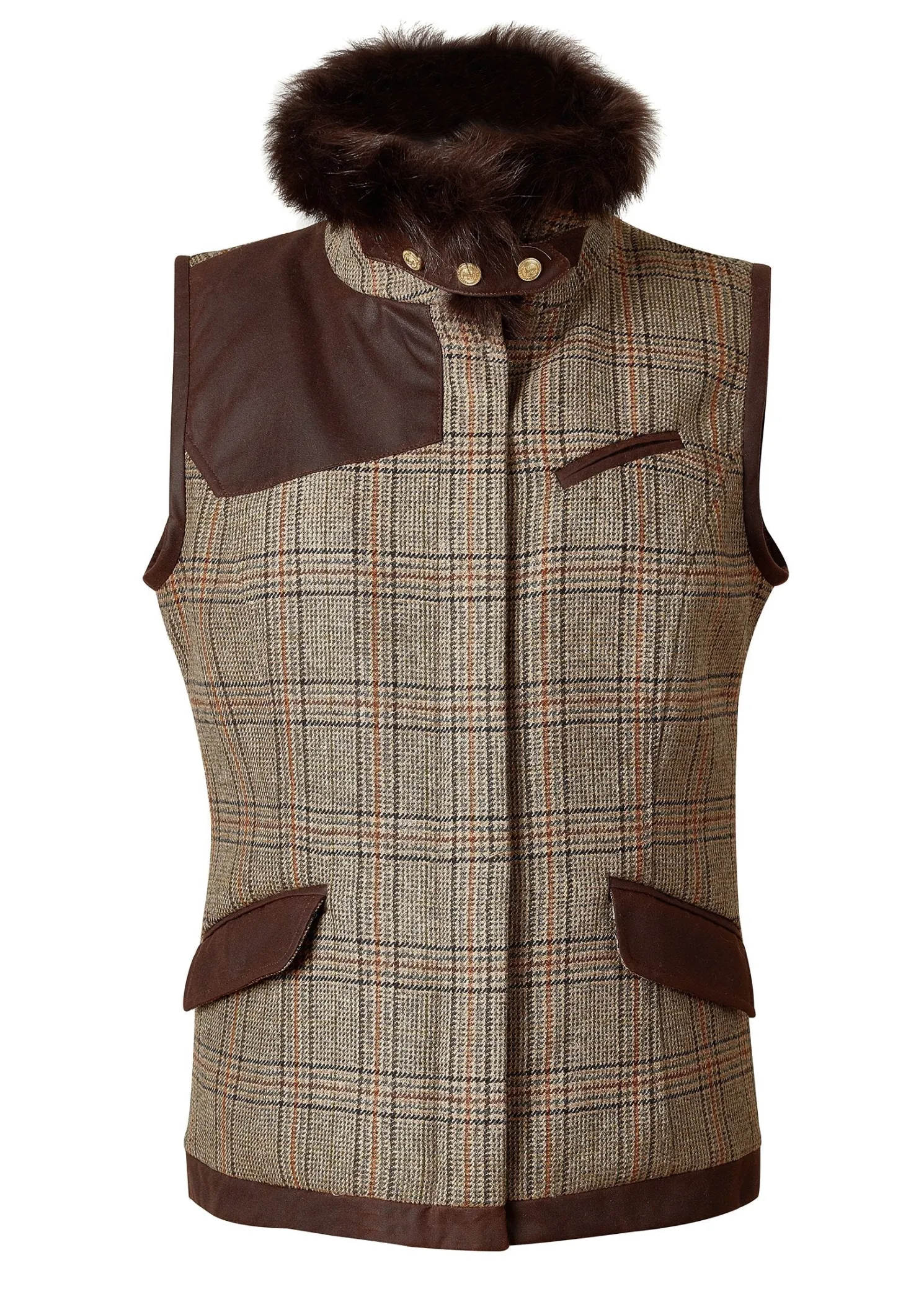 Aviator Gilet (Bourbon Tweed)