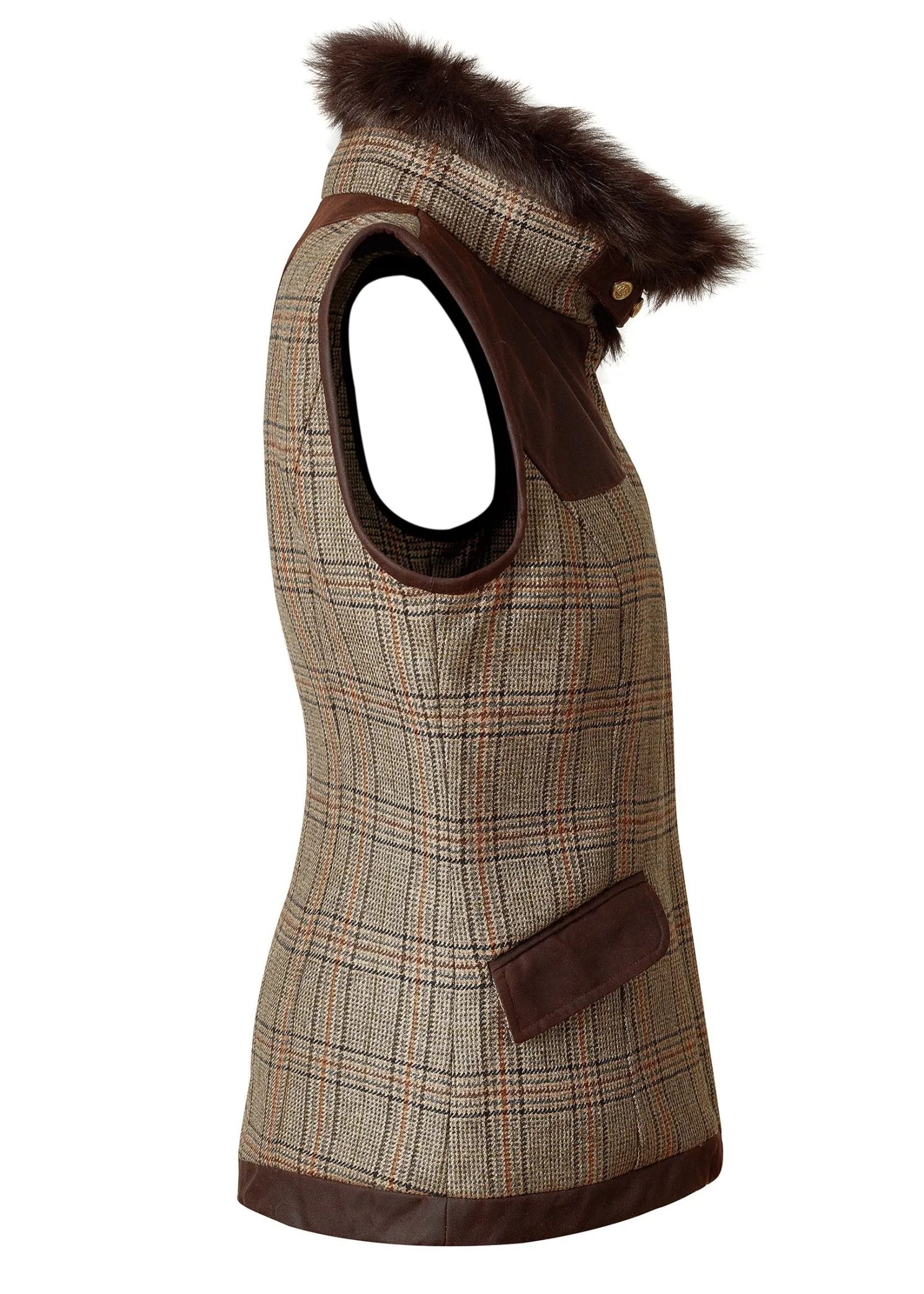 Aviator Gilet (Bourbon Tweed)