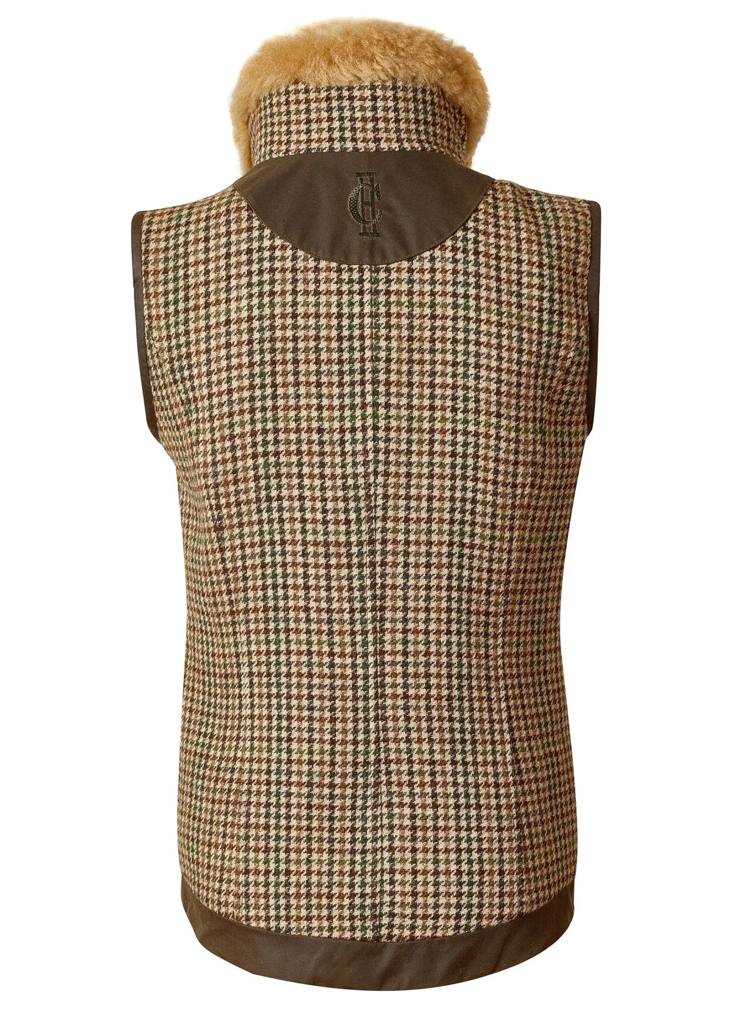 Aviator Gilet (Hailes Green Tweed)