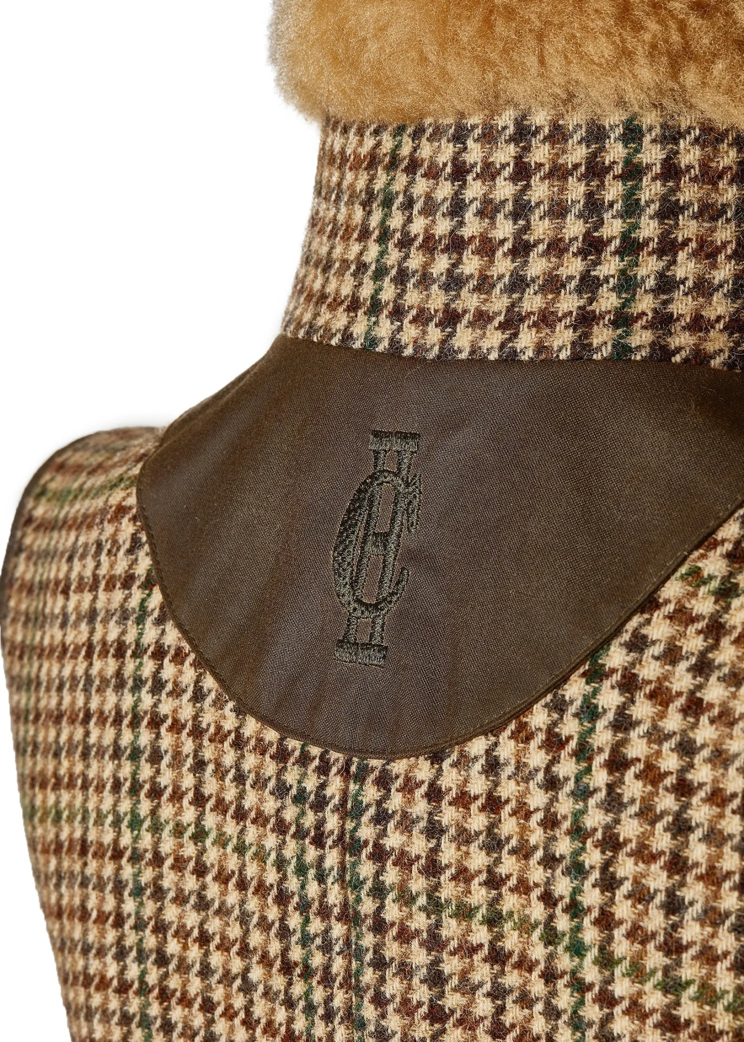 Aviator Gilet (Hailes Green Tweed)