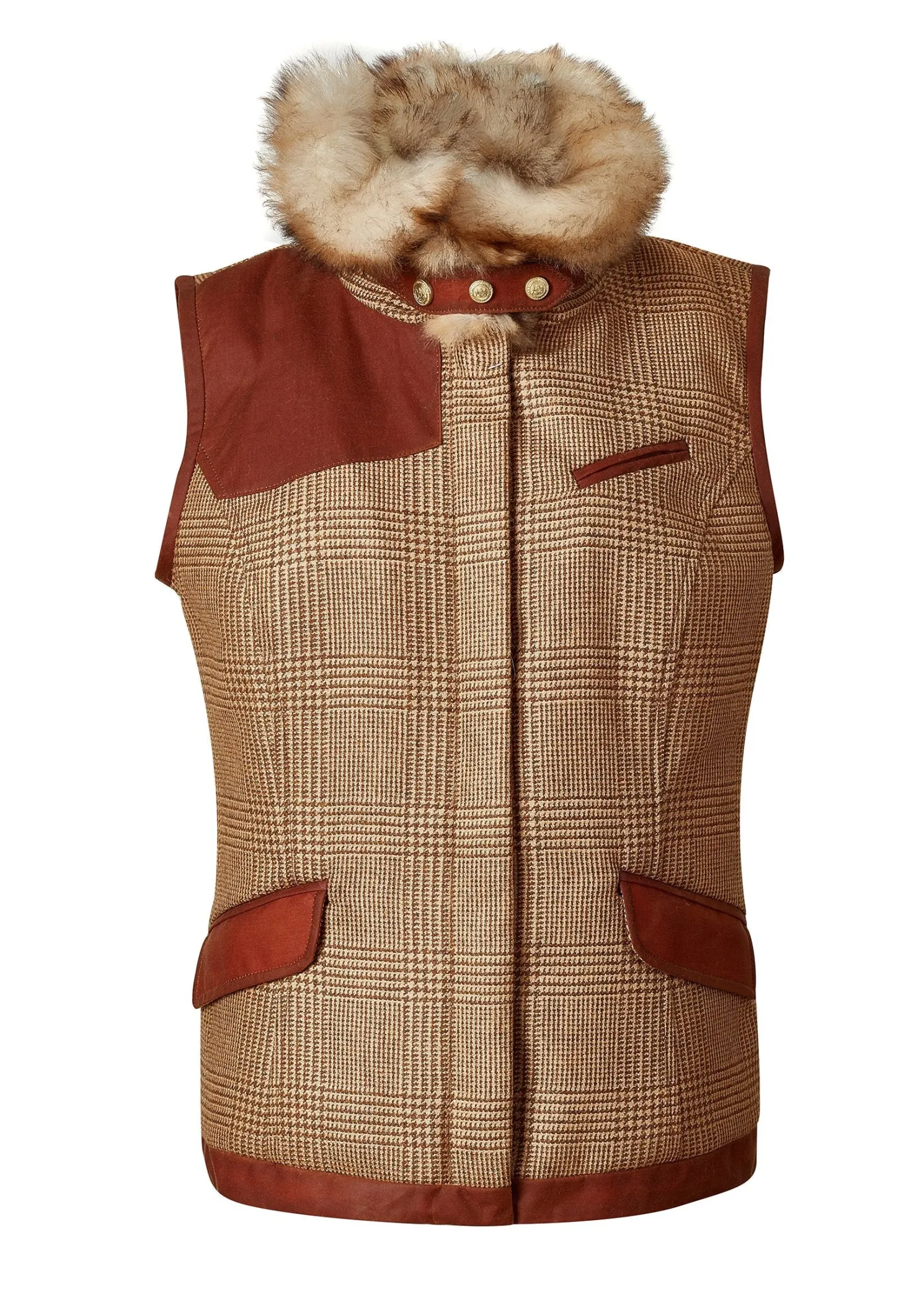 Aviator Gilet (Tawny)