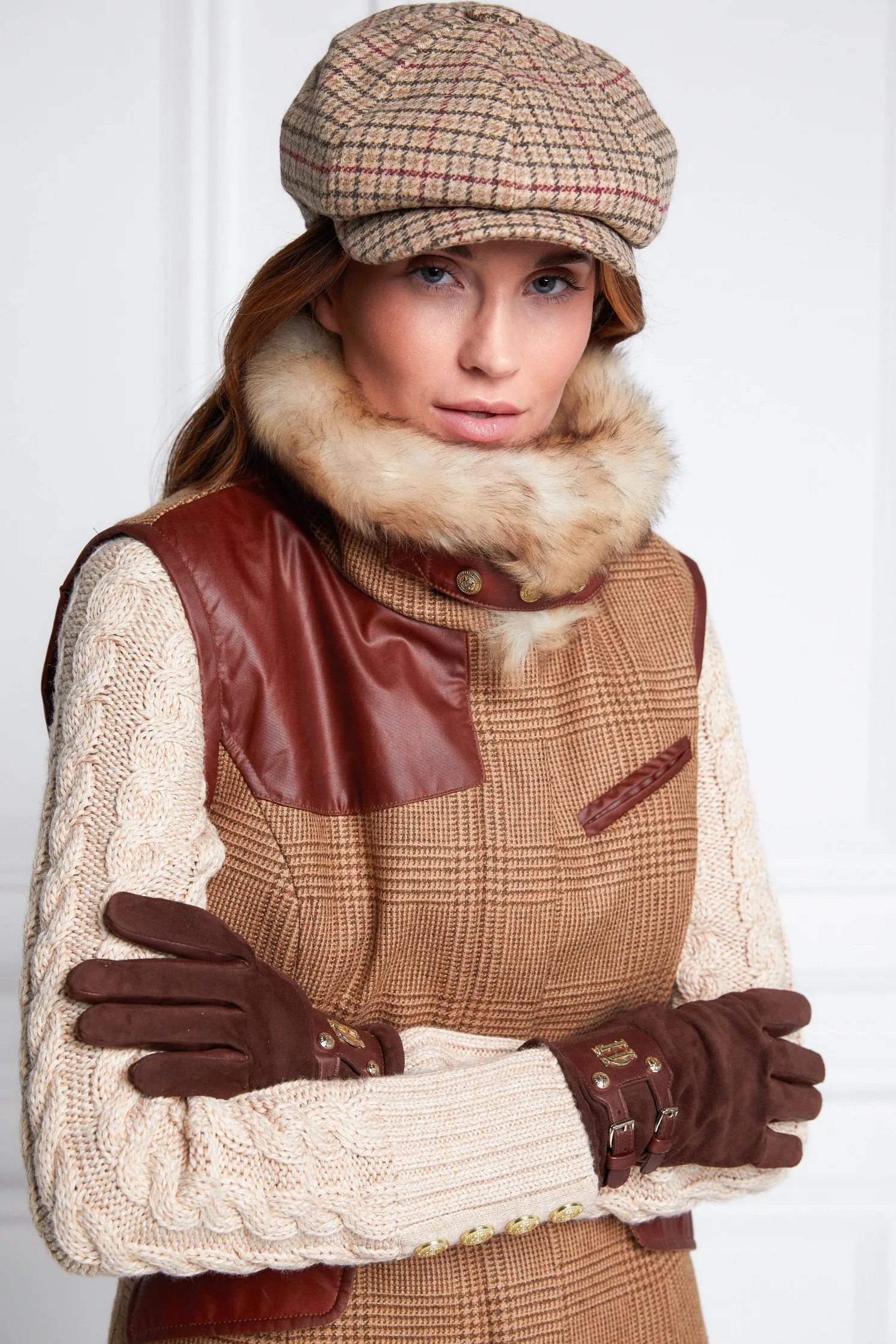 Aviator Gilet (Tawny)
