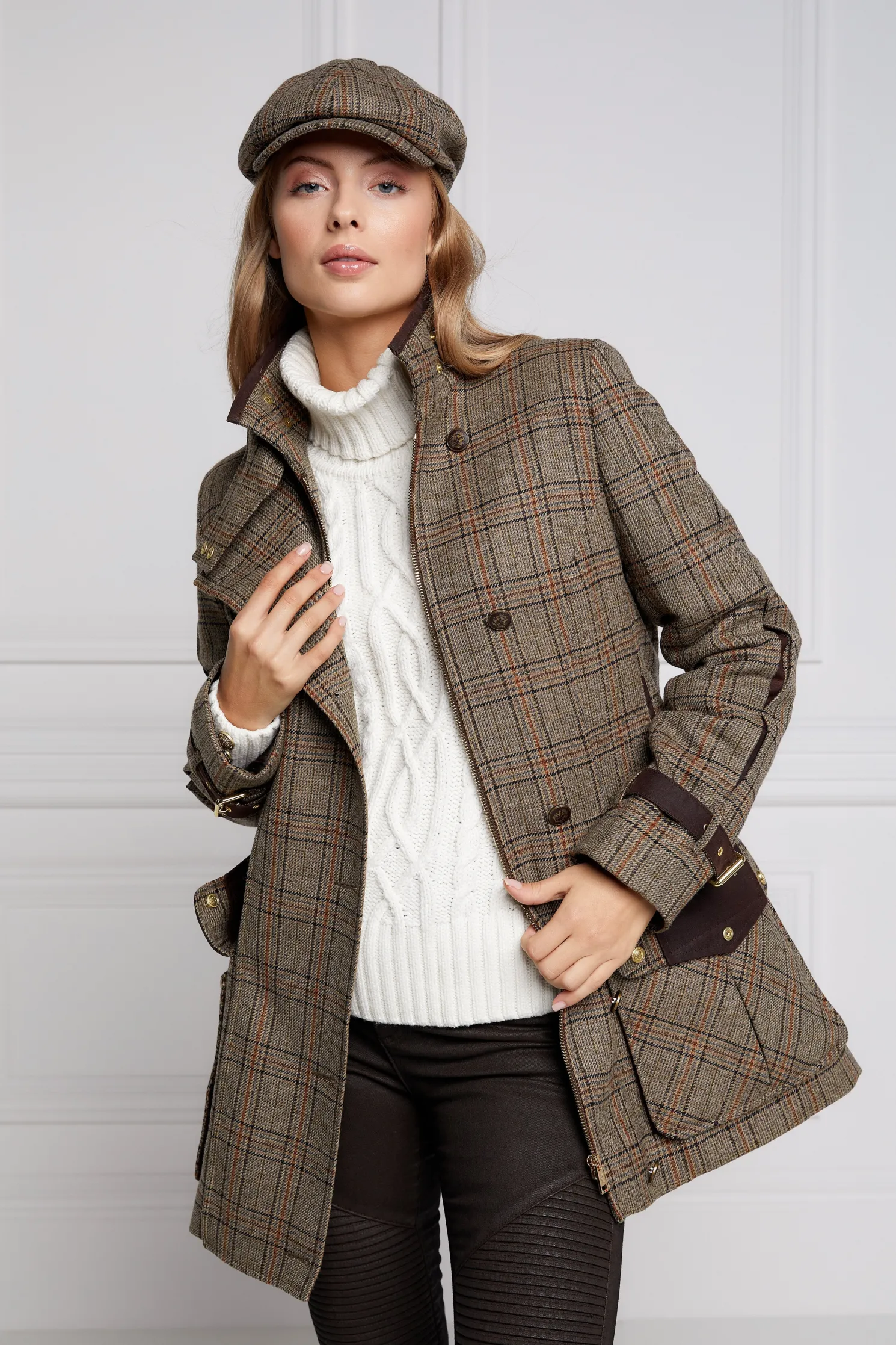 Balmoral Field Coat (Bourbon Tweed)