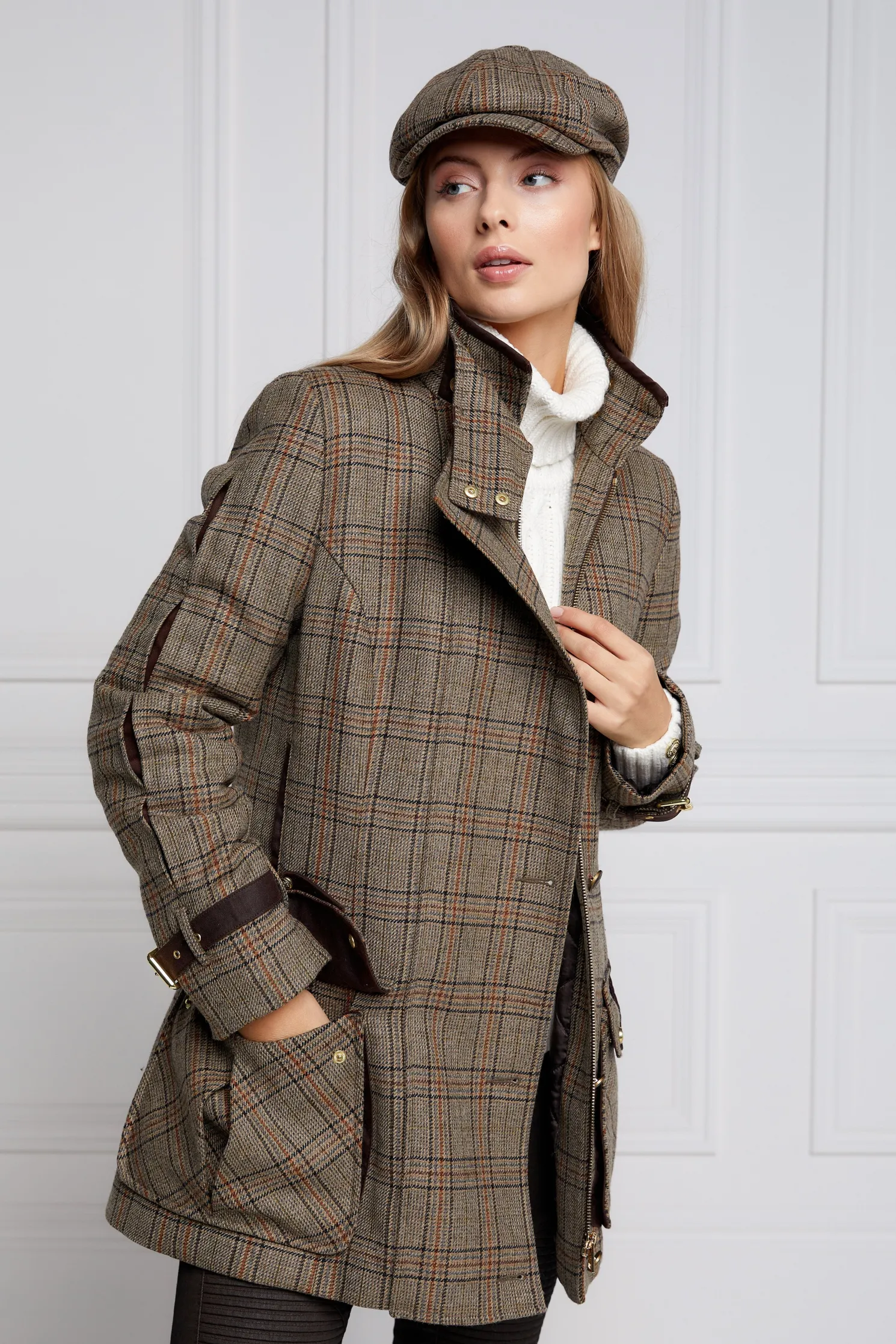 Balmoral Field Coat (Bourbon Tweed)
