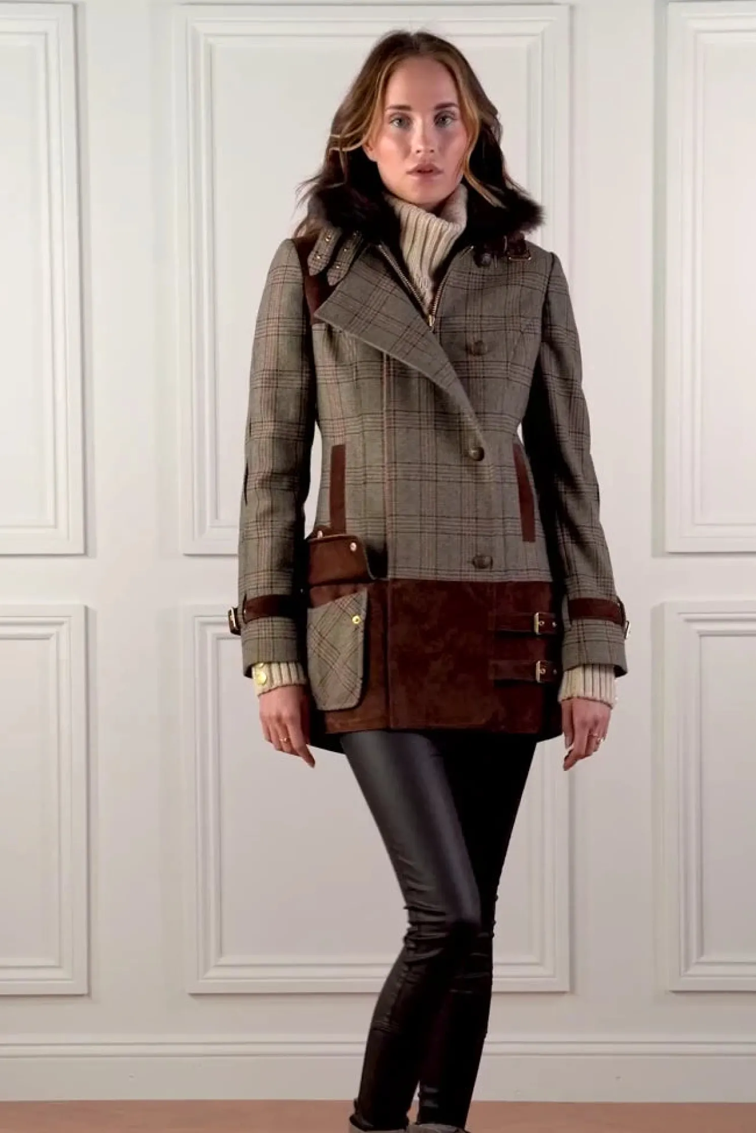 Balmoral Field Coat (Bourbon Tweed)