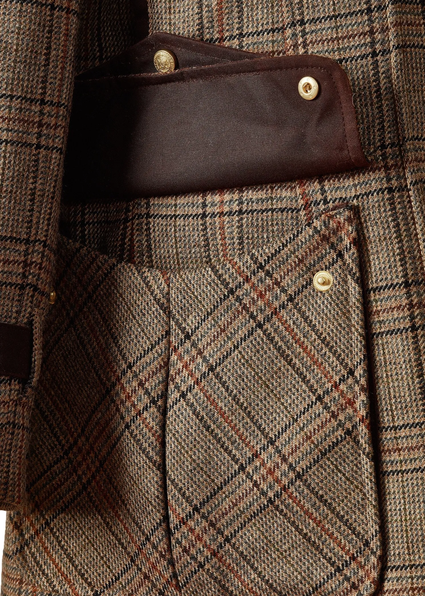 Balmoral Field Coat (Bourbon Tweed)