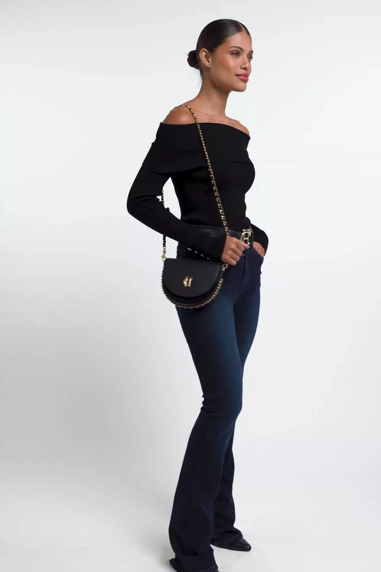 Bardot Knit (Black)