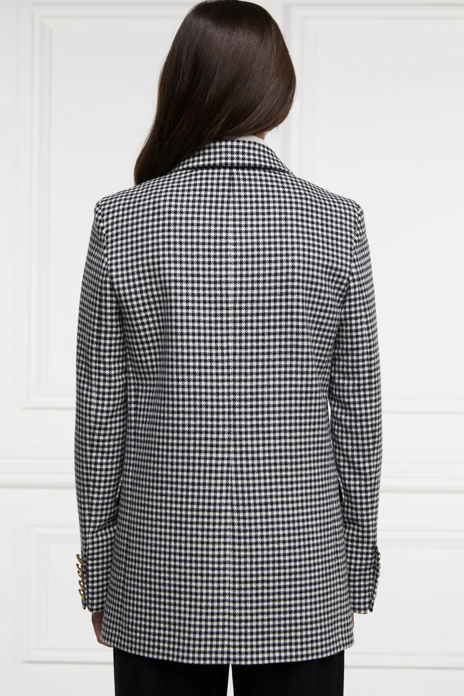 Belgravia Blazer (Black & White Puppy Tooth)