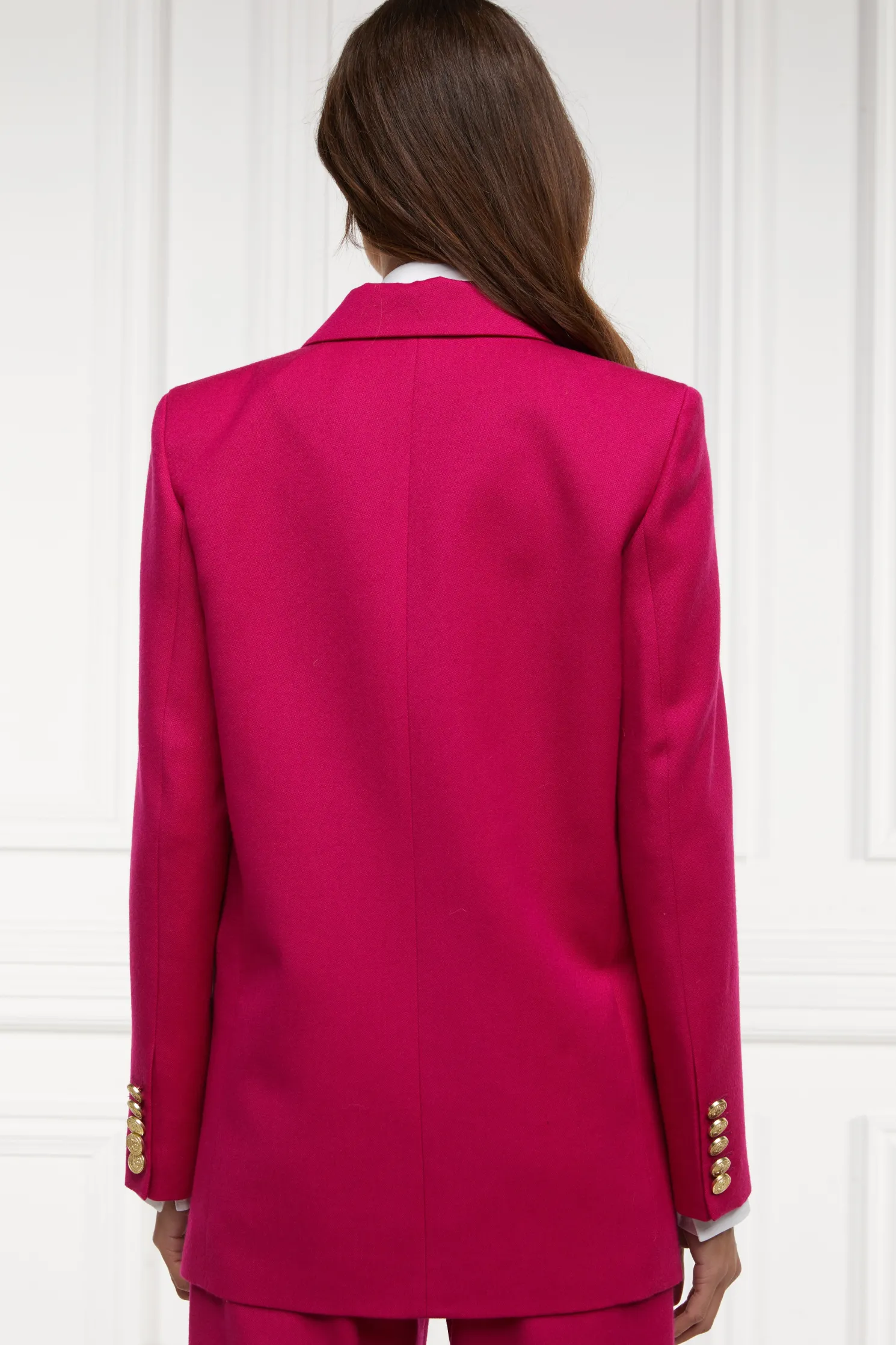 Belgravia Blazer (Hot Pink Barathea)