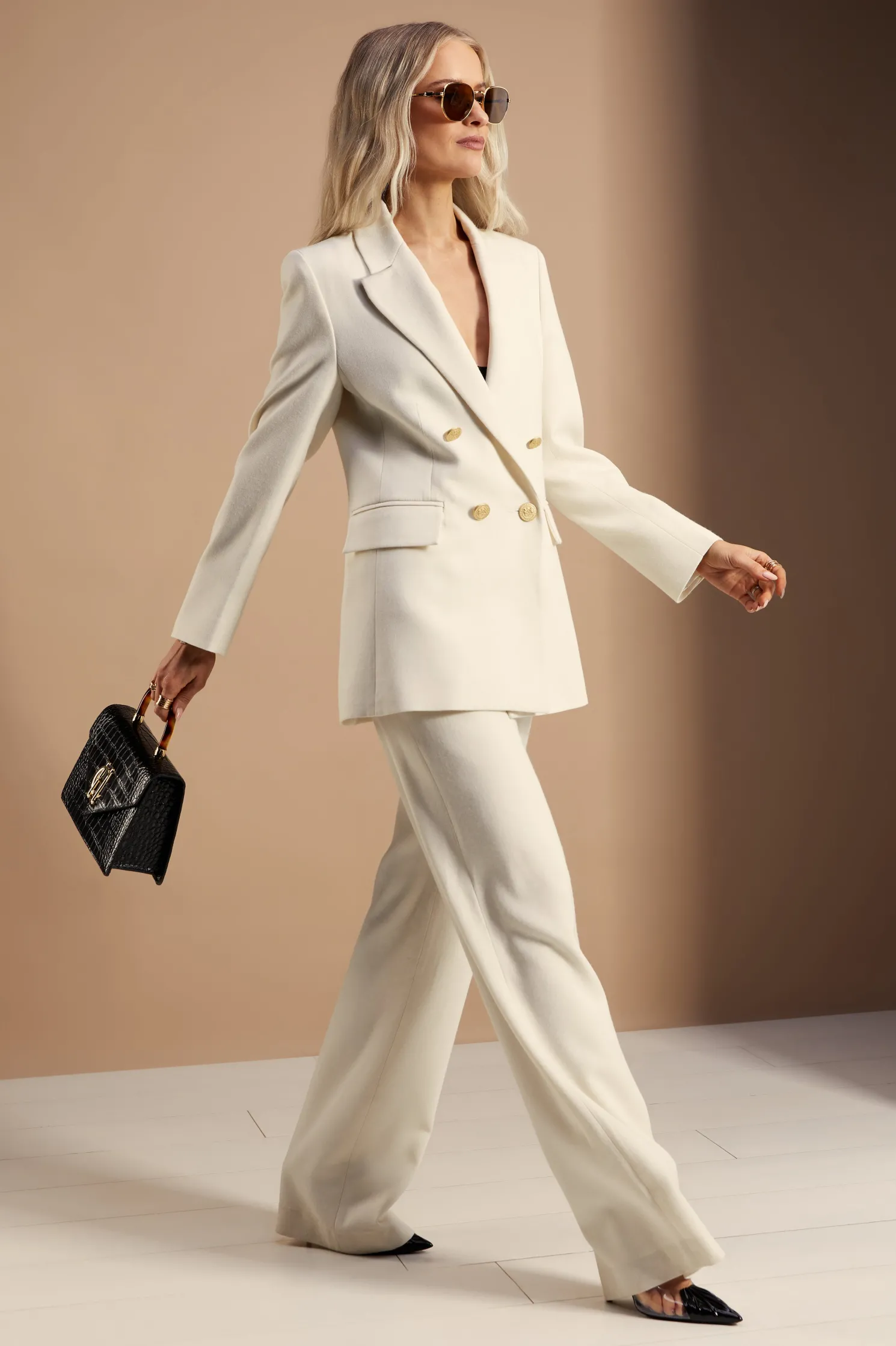 Belgravia Blazer (Ivory)