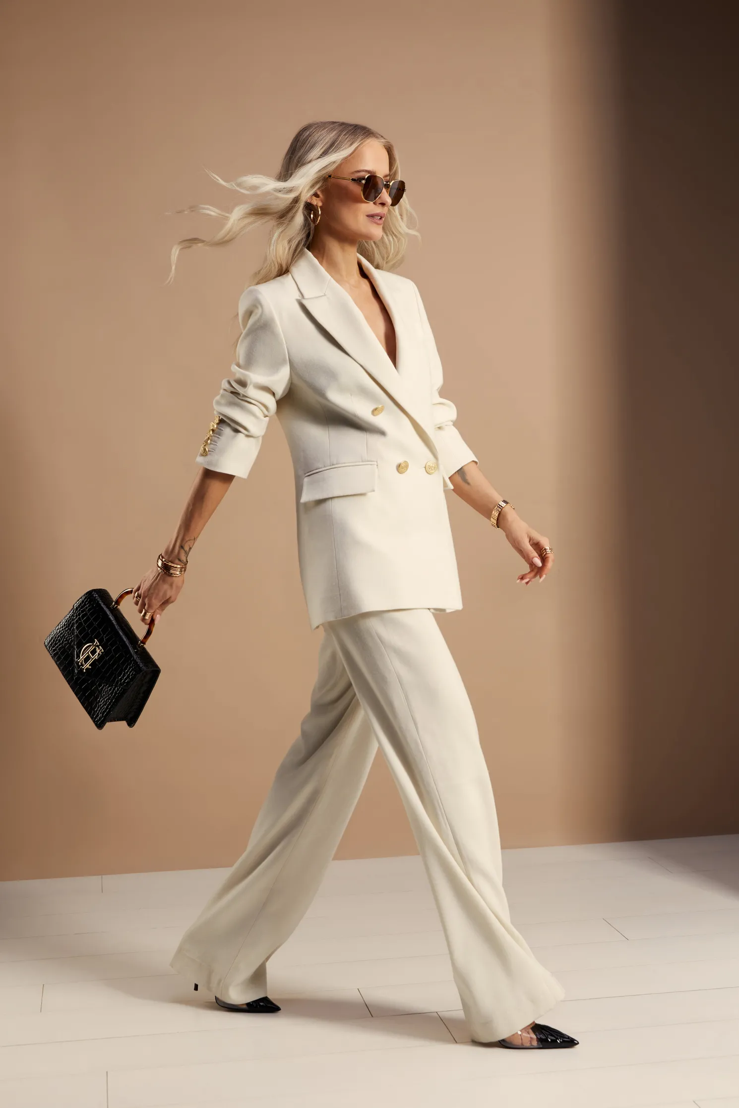 Belgravia Blazer (Ivory)