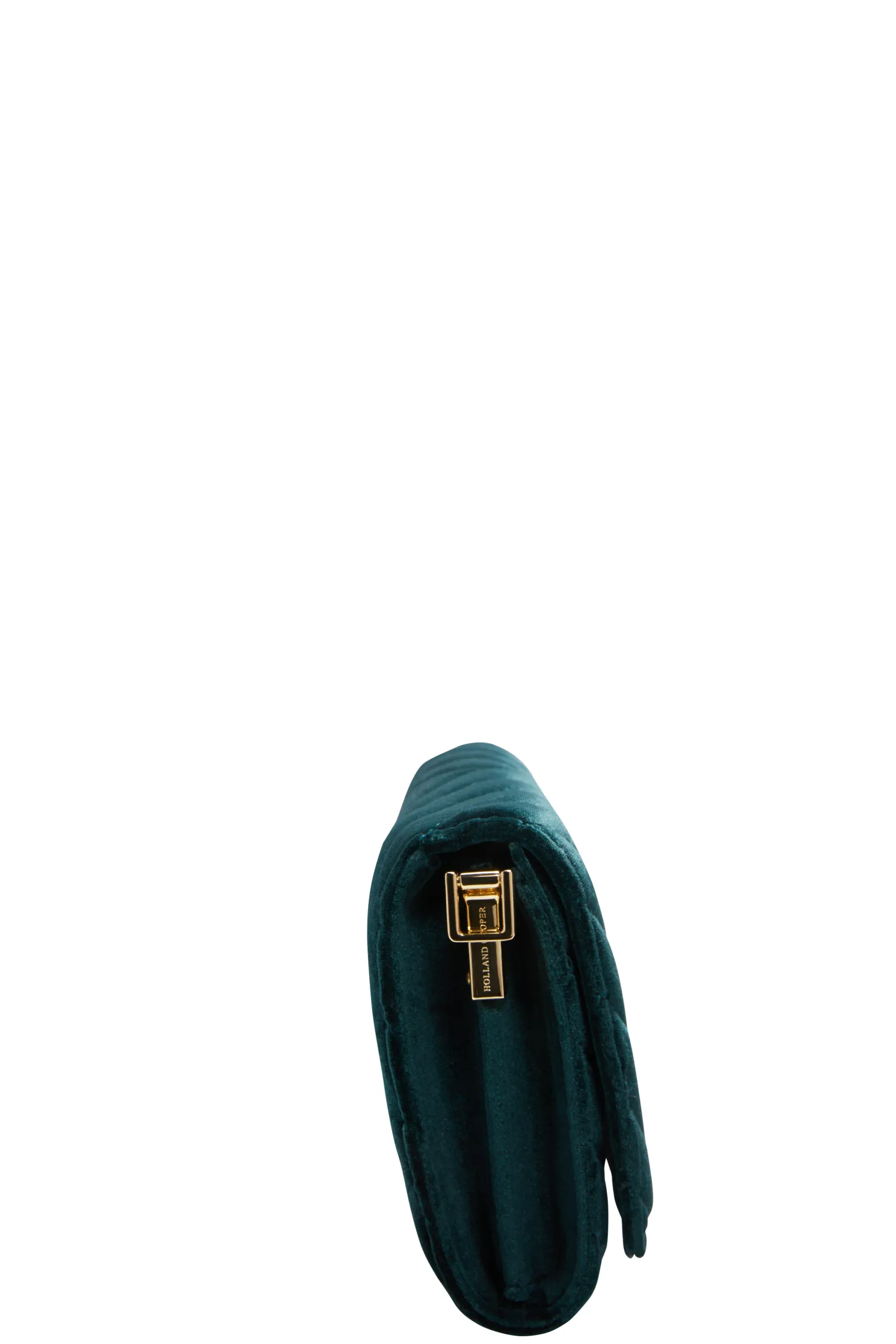 Belgravia Clutch Bag (Emerald Velvet)